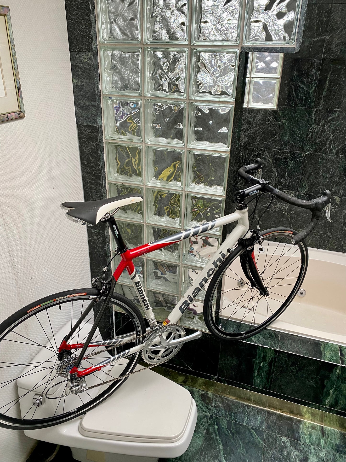 (SIZE 56cm) NOS / BRAND NEW CLASSIC BIANCHI ROAD BIKE - CAMPAGNOLO