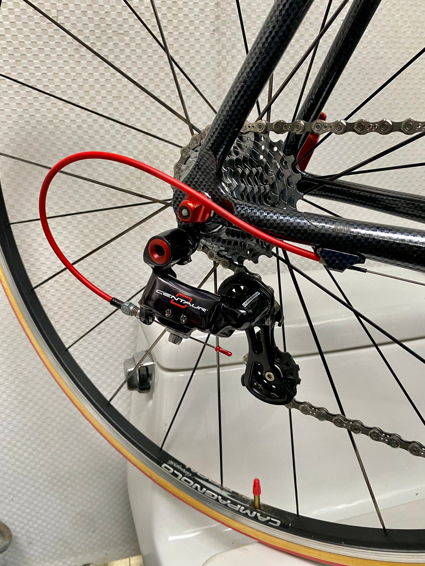 (SIZE 55cm) GUERCIOTTI G35 ROAD BIKE - CAMPAGNOLO CENTAUR - COLUMBUS STARSHIP