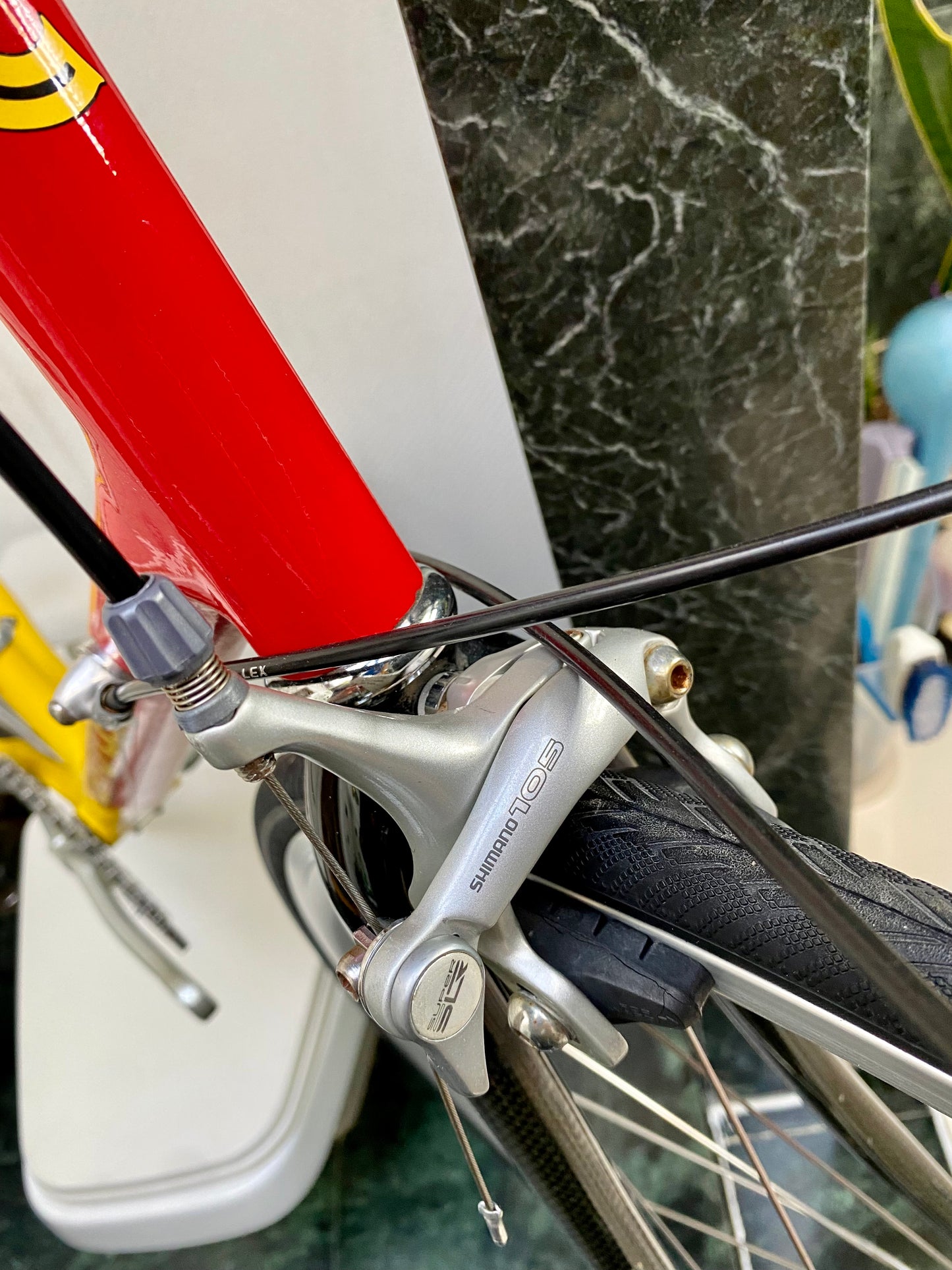 (SIZE 66cm / XXXL) 1990's CANNONDALE R800 ROAD BIKE - SHIMANO 105