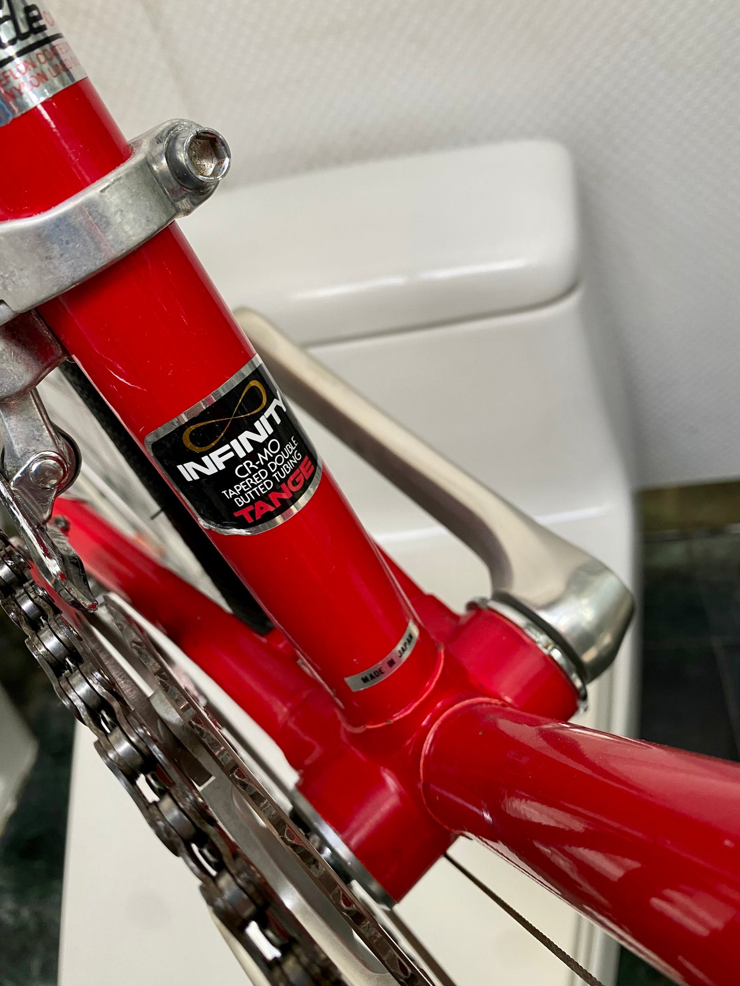 (SIZE 56cm) 1980's STEVE BAUER ROAD BIKE - SHIMANO 600