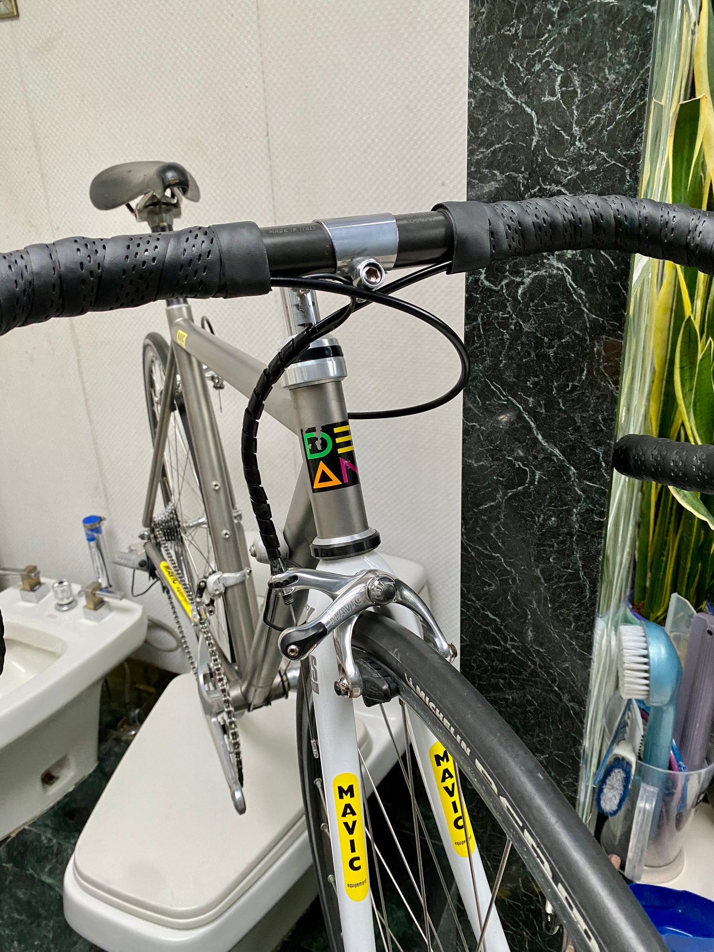 (SIZE 51cm) 1992 DEAN TITANIUM ROAD BIKE - CUSTOM BUILD - MAVIC ZAP ELECTRONIC GROUPSET