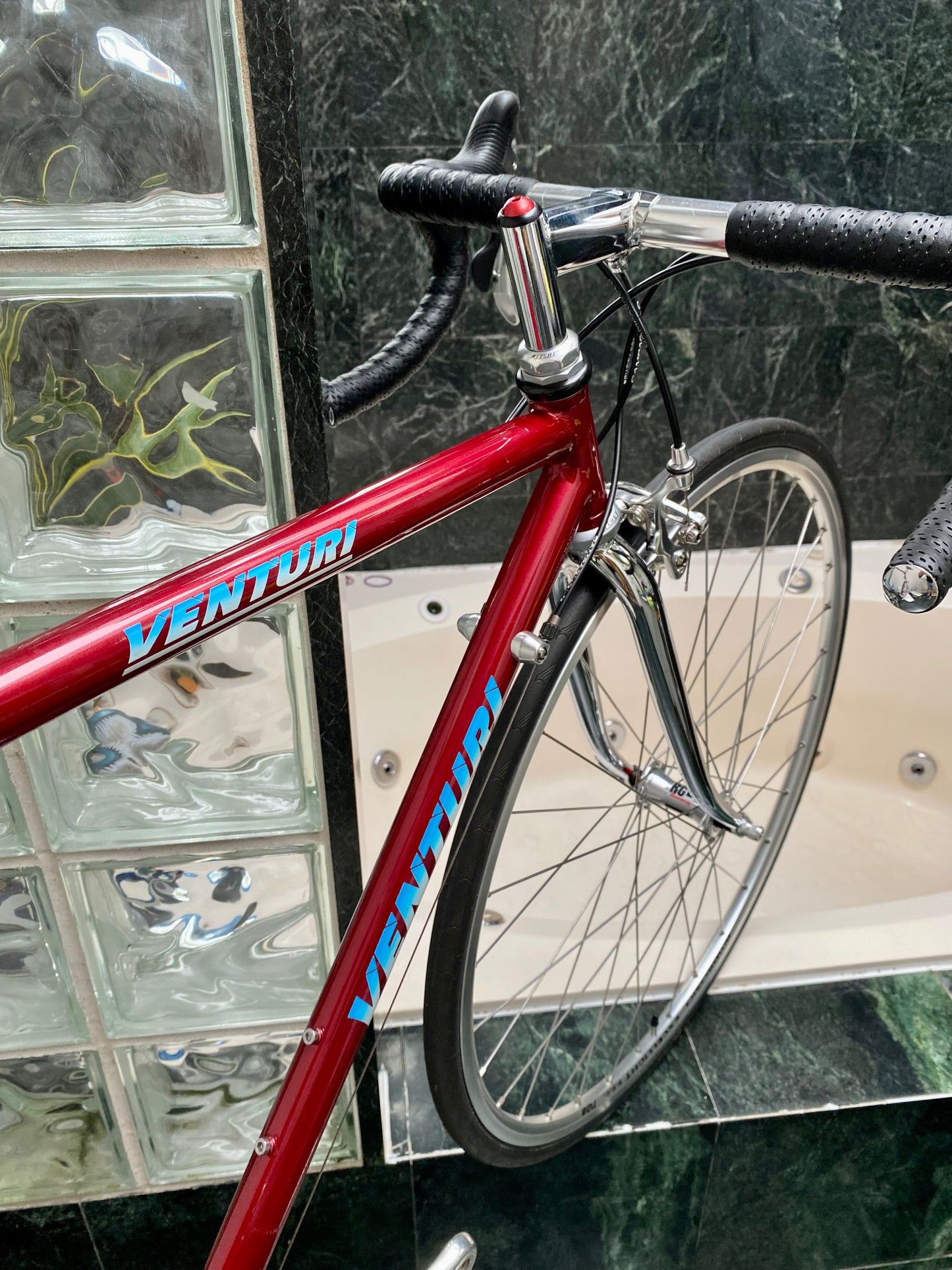 (SIZE 50cm) CUSTOM VENTURI ROAD BIKE - NEO-RETRO - CAMPAGNOLO