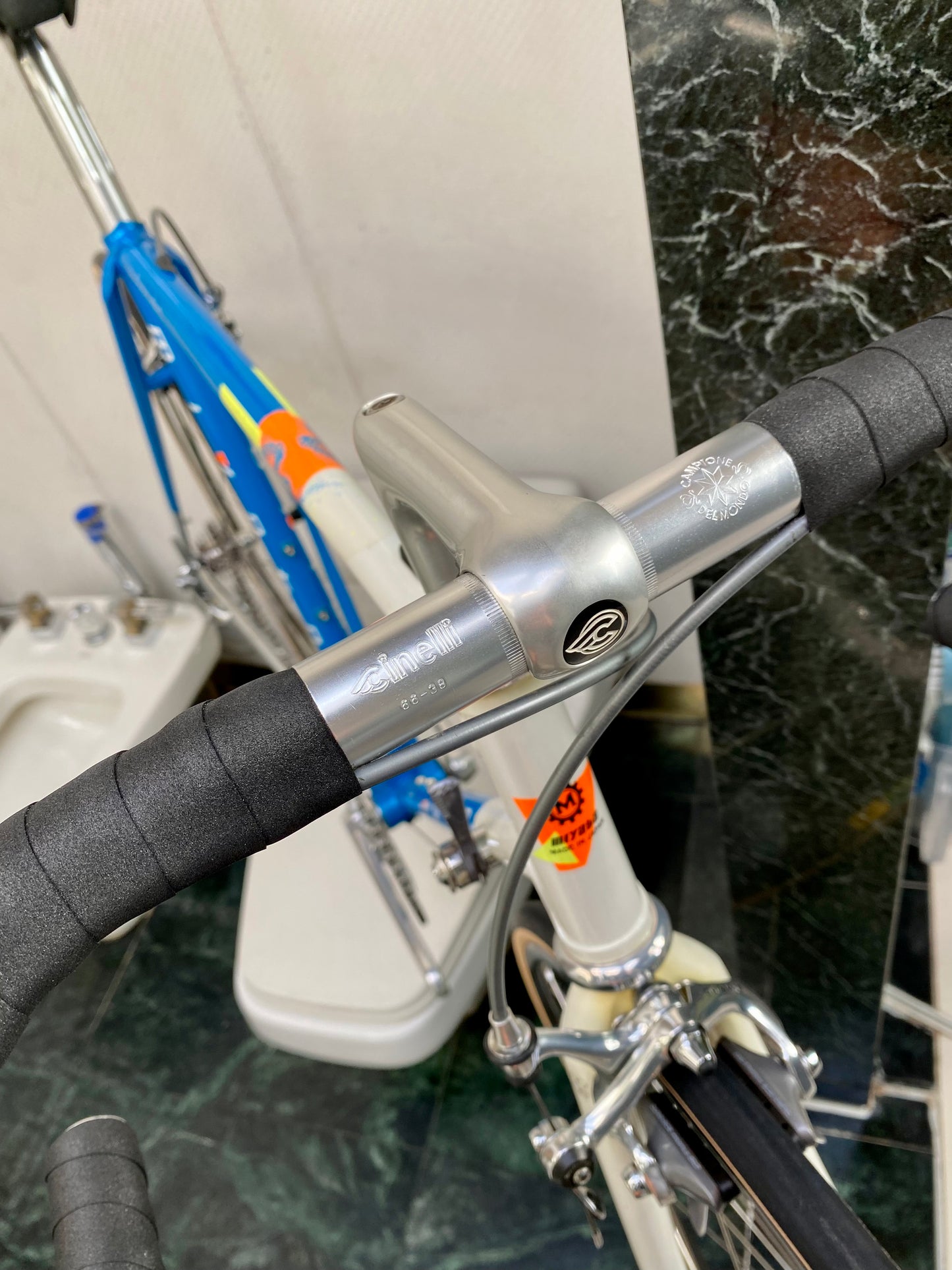 (SIZE 53.5cm) LATE-1980's TEAM MIYATA ROAD BIKE - SHIMANO DURA ACE - SPOTLESS