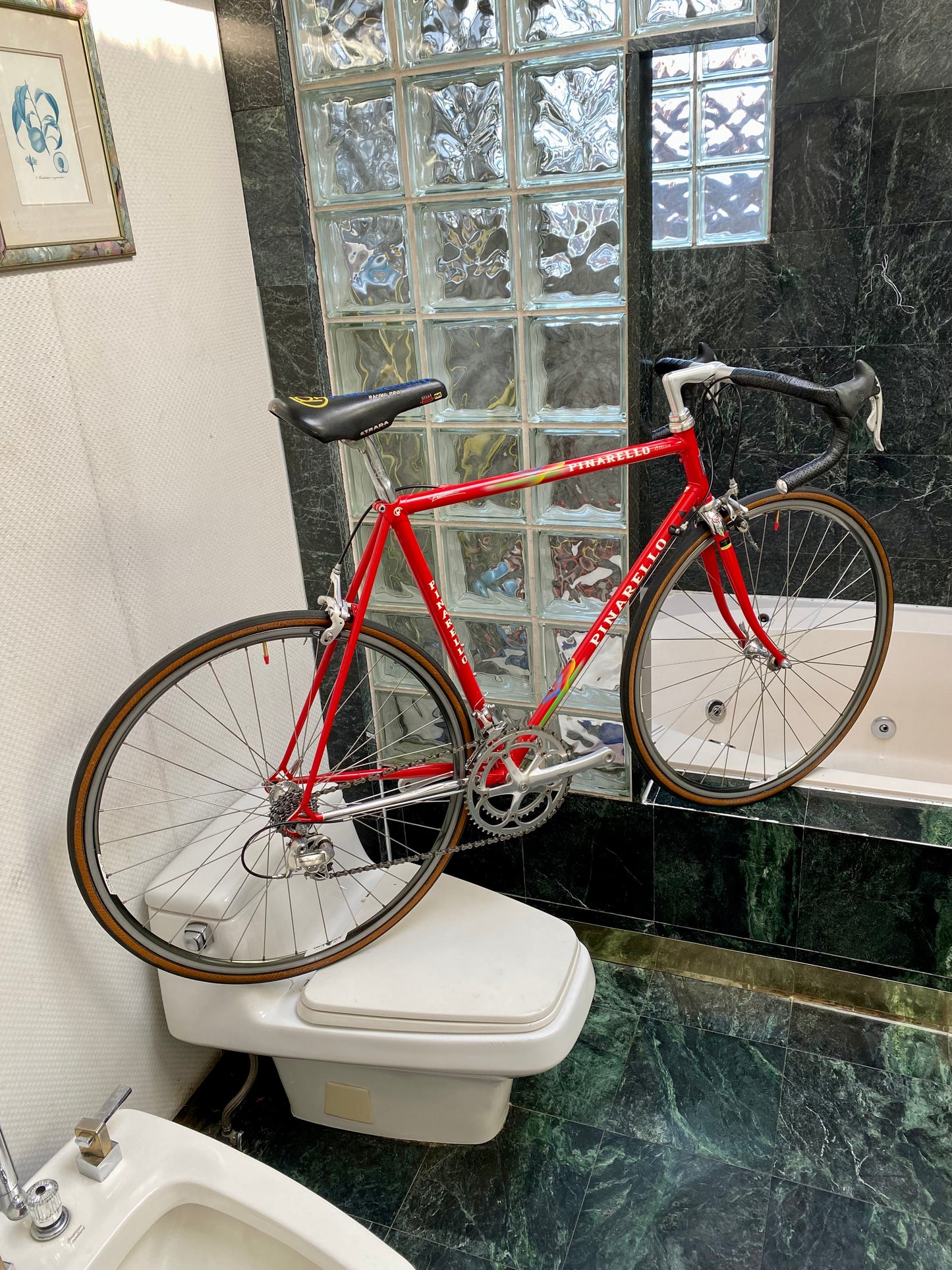 (SIZE 56cm) 1990's PINARELLO STELVIO ROAD BIKE - CAMPAGNOLO - SPOTLESS / LIKE NEW