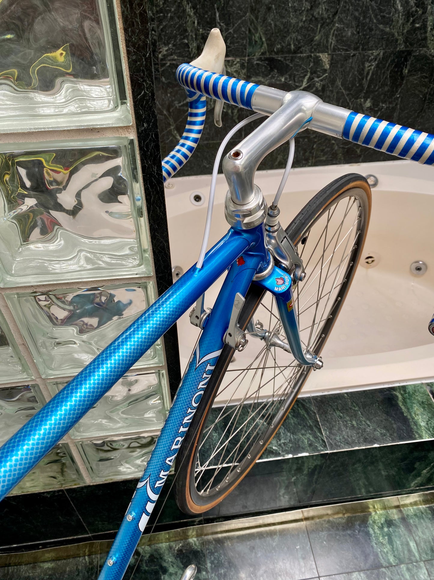 (SIZE 51cm) 1980's MARINONI SPECIAL ROAD BIKE - CAMPAGNOLO C-RECORD DELTA GROUPSET