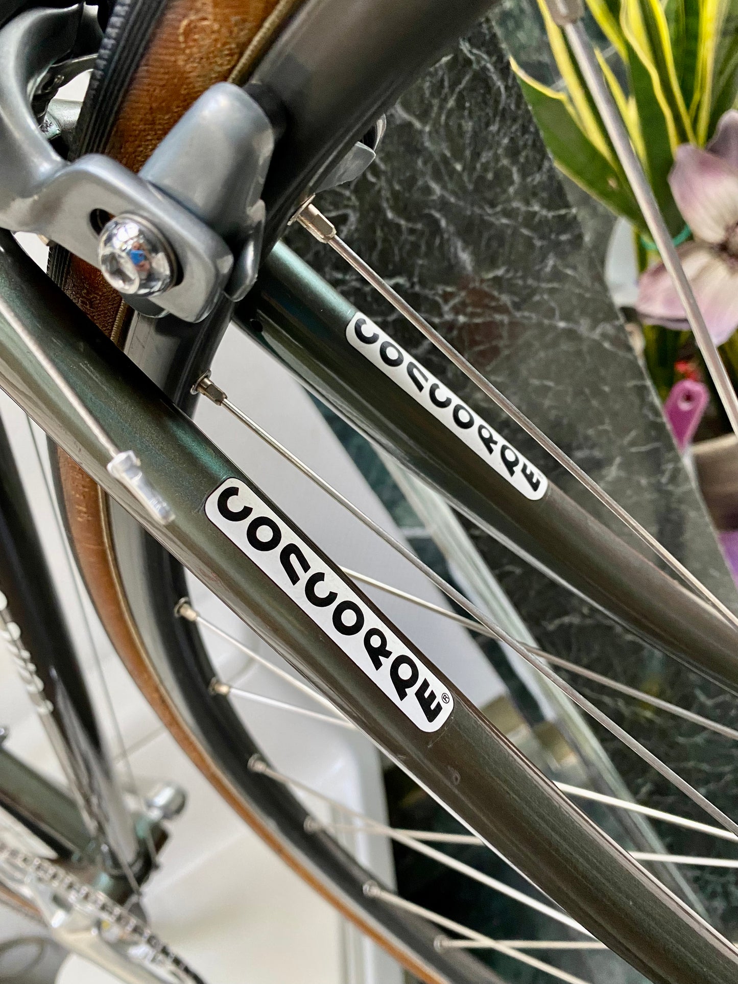 (SIZE 54cm) EARLY-1990's CONCORDE PRESTIGE ROAD BIKE - SHIMANO 600 STI - TANGE PRESTIGE