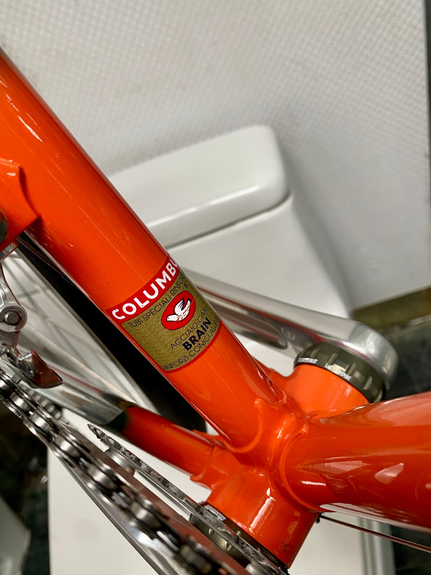 (SIZE 58cm) FULLY CUSTOM EDDY MERCKX STRADA O.S. 20th ANNIVERSARY NEO-RETRO BUILD - CAMPAGNOLO CENTAUR