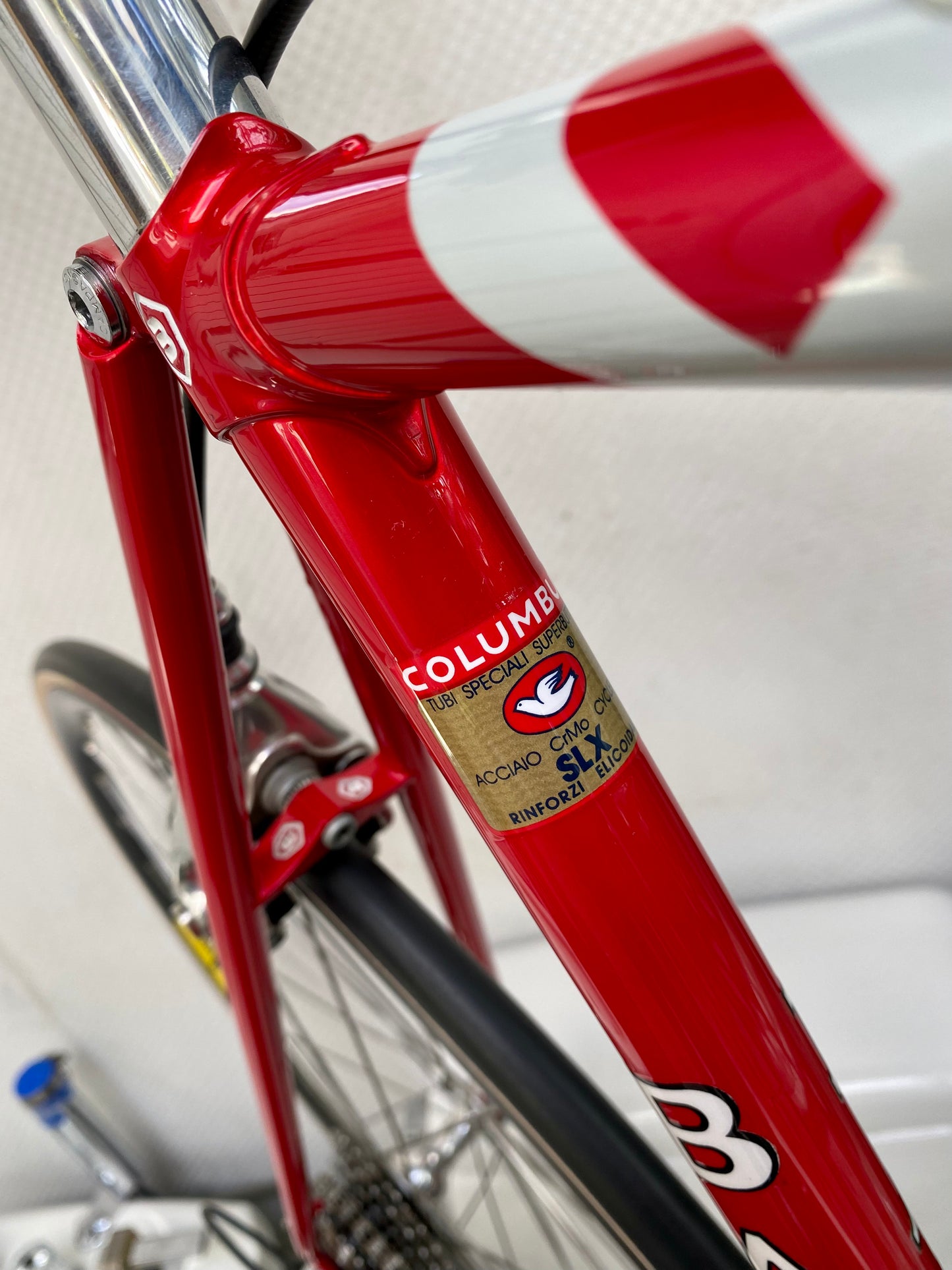 (SIZE 56cm) EARLY-1990's BASSO FIOR DI LOTO ROAD BIKE - NOS / NEW - CAMPAGNOLO C-RECORD DELTA