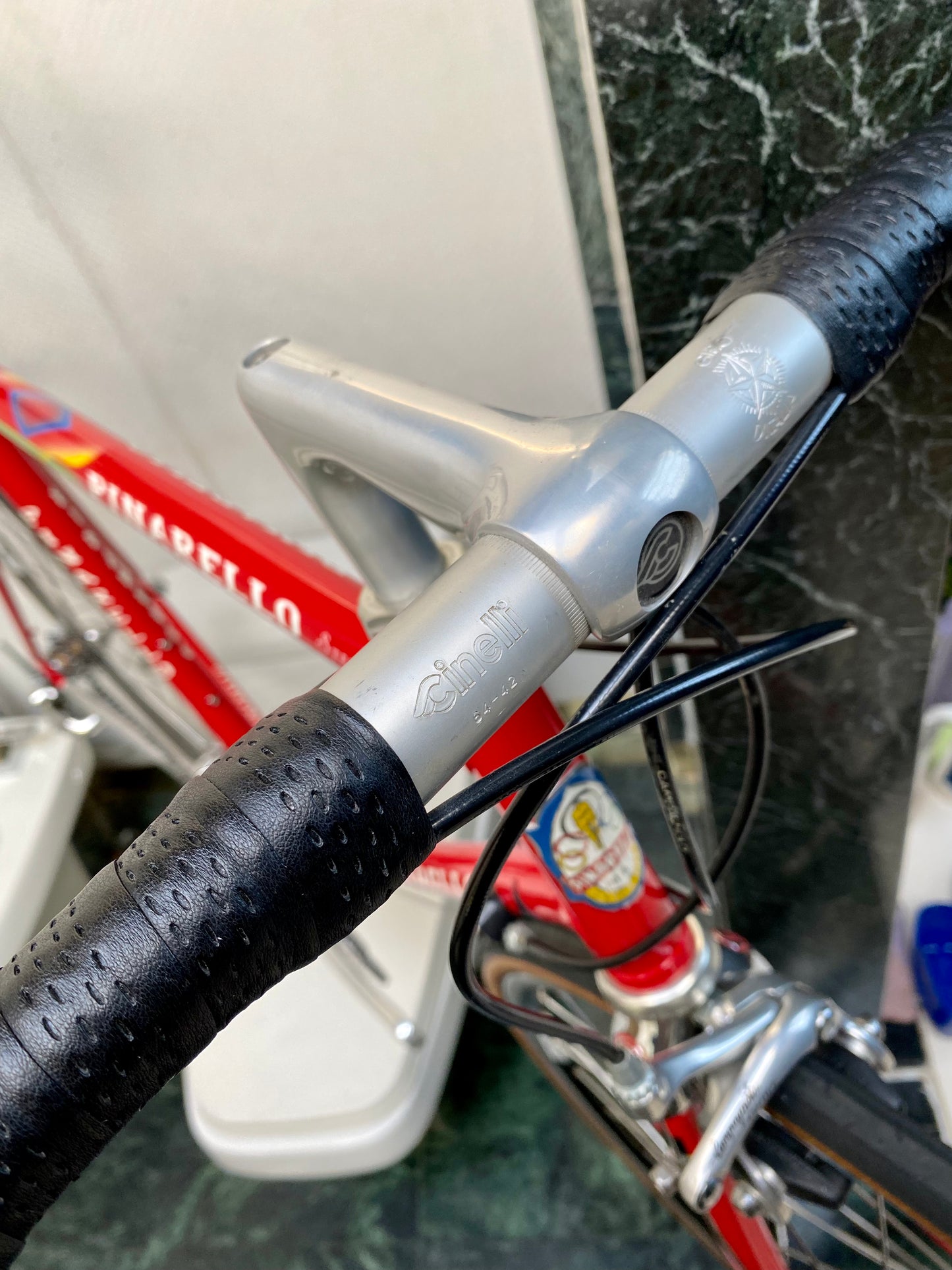 (SIZE 56cm) 1990's PINARELLO STELVIO ROAD BIKE - CAMPAGNOLO - SPOTLESS / LIKE NEW