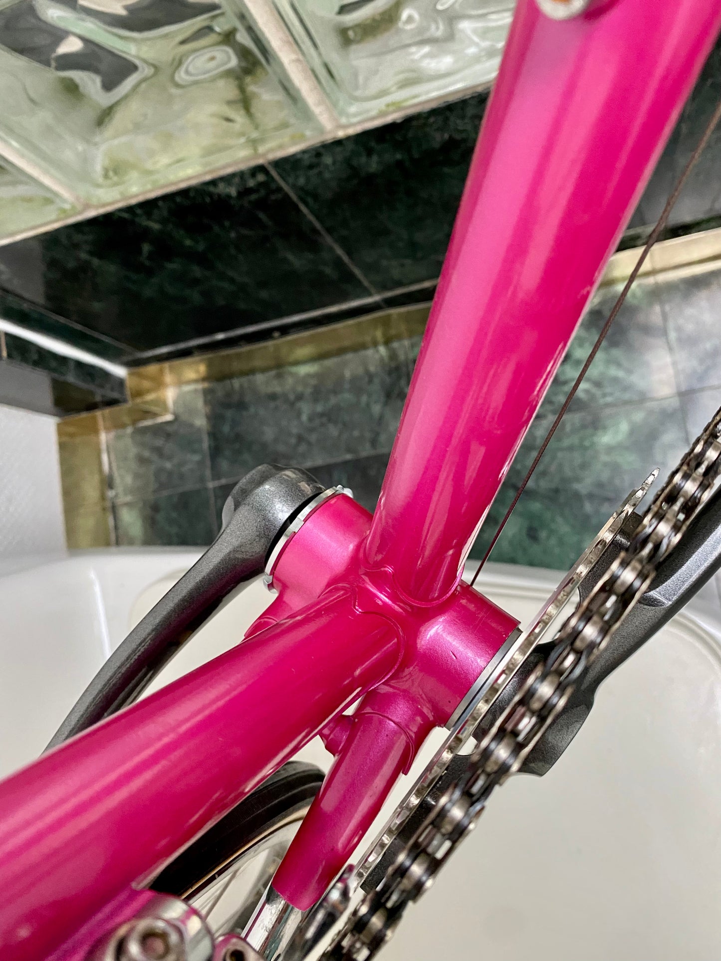 (SIZE 54cm) 1980's MARINONI SPECIAL ROAD BIKE - RARE CAMPAGNOLO CHORUS "CENTURY FINISH" GROUPSET - COLUMBUS SL