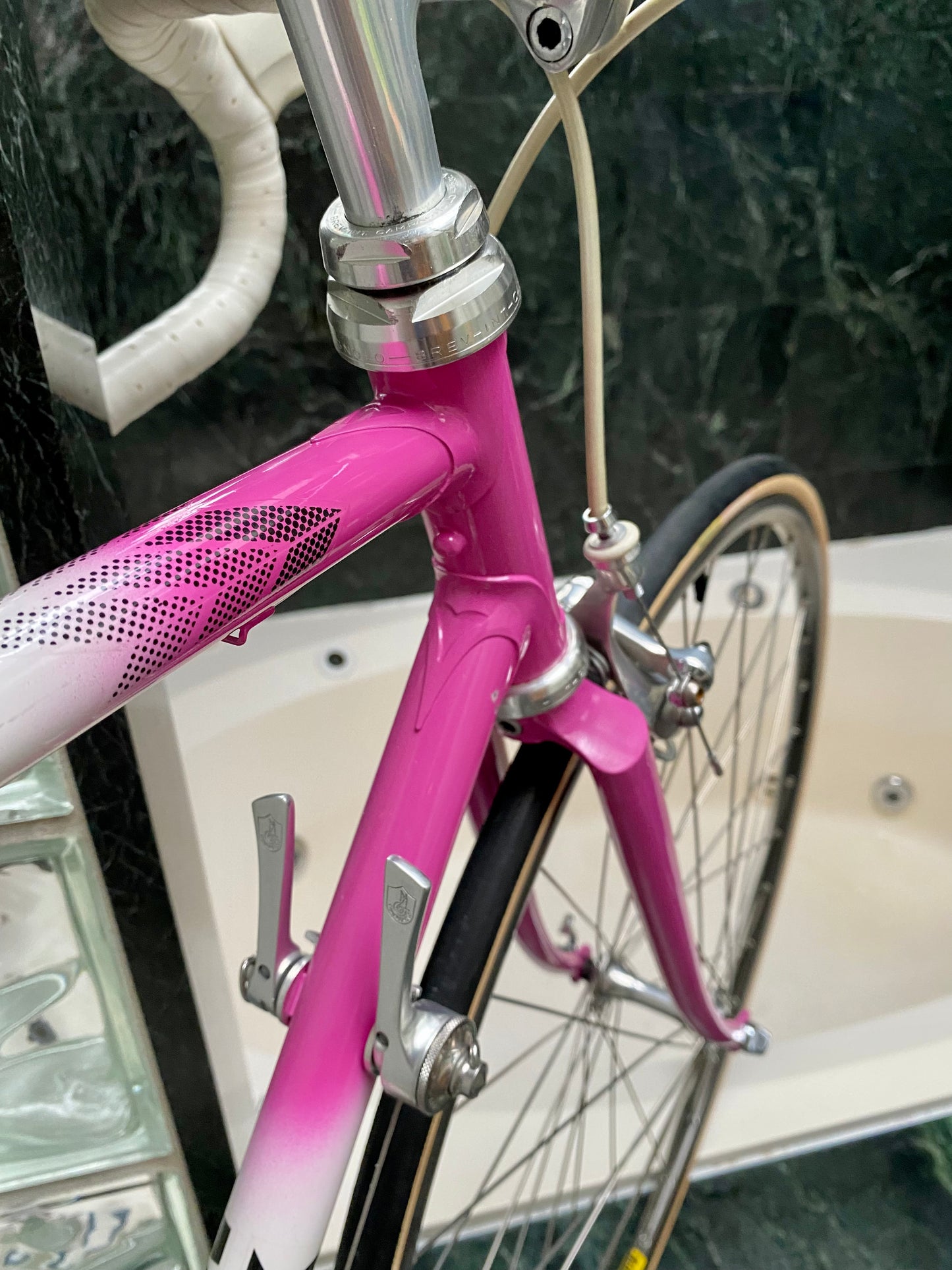 (SIZE 53cm) 1980's MBK / MOTOBECANE ROAD BIKE - CAMPAGNOLO ATHENA