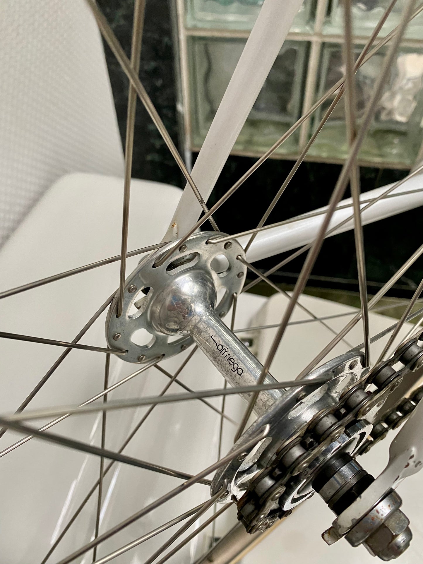 (SIZE 56cm) 1980's CRAMEROTTI PISTA TRACK BIKE - CINELLI