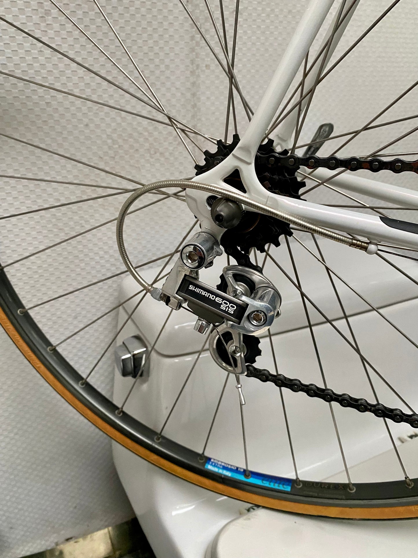 (SIZE 57cm) 1980's MIELE ROAD BIKE - SHIMANO 600 - COLUMBUS