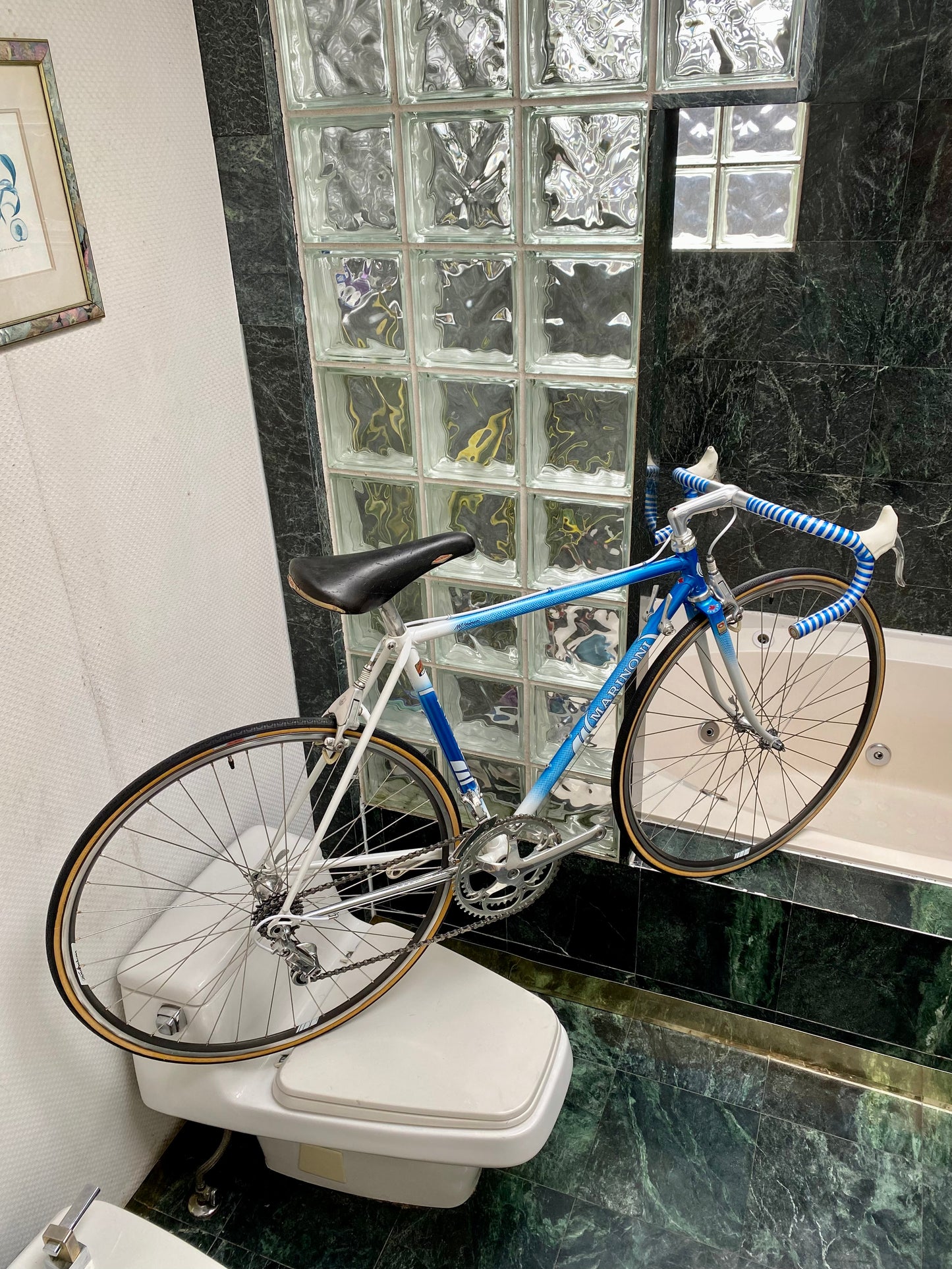 (SIZE 51cm) 1980's MARINONI SPECIAL ROAD BIKE - CAMPAGNOLO C-RECORD DELTA GROUPSET