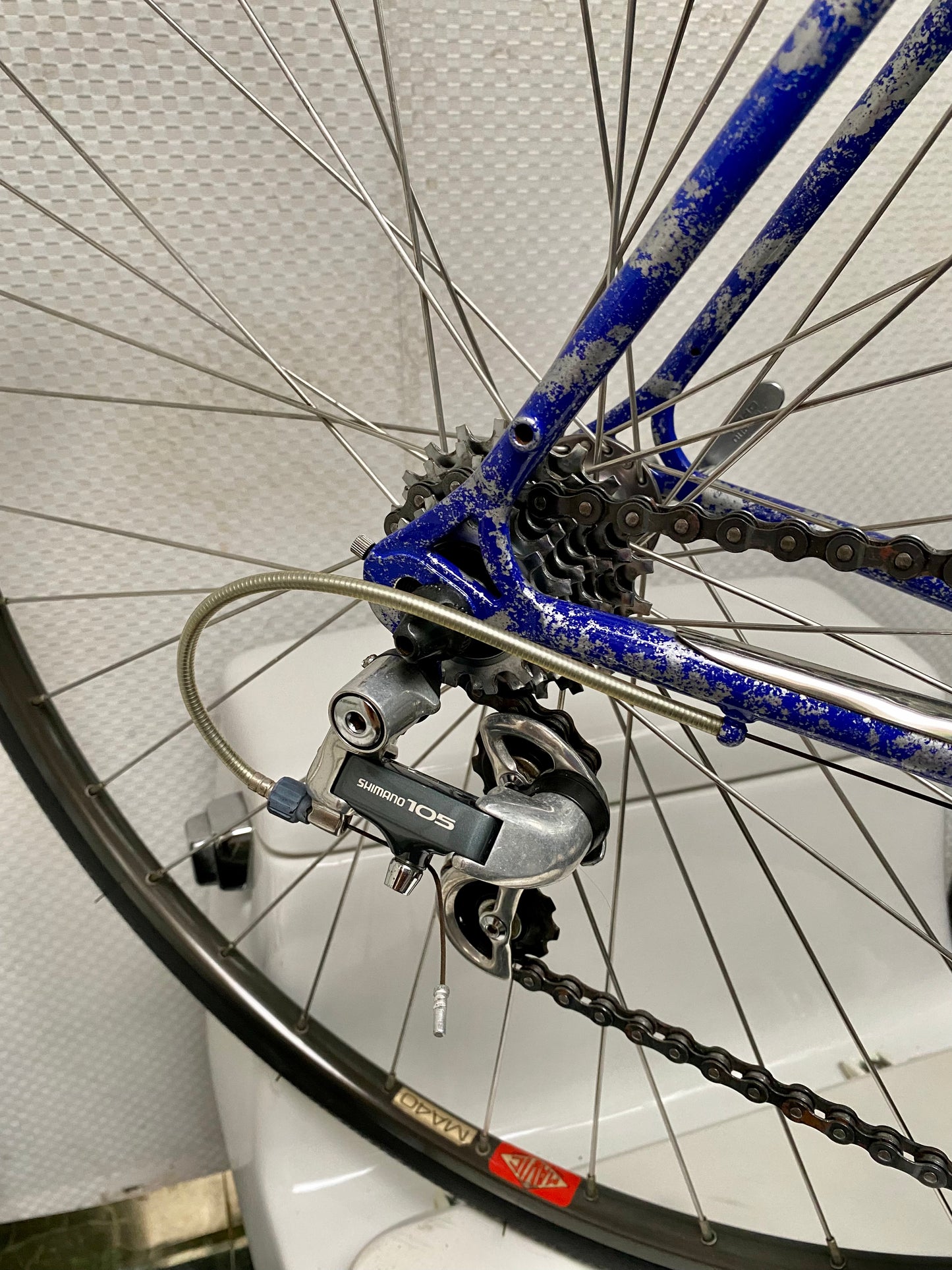 (SIZE 51cm) 1980's GARDIN ROAD BIKE - SHIMANO 105 - MAVIC - COLUMBUS