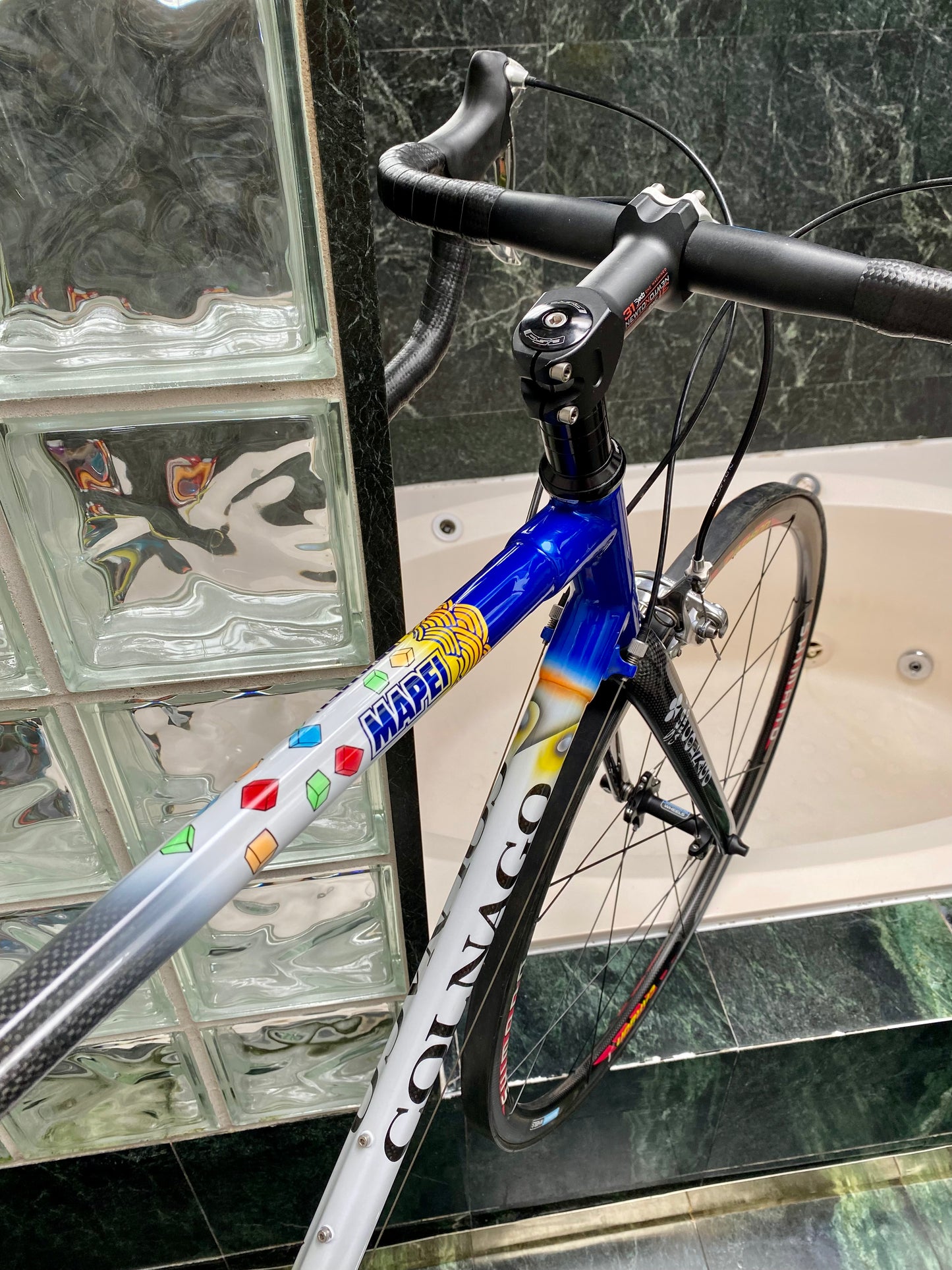 (SIZE 55cm) EARLY-2000's COLNAGO C40 MAPEI - DURA ACE 25th ANNIVERSARY- NEW OLD STOCK
