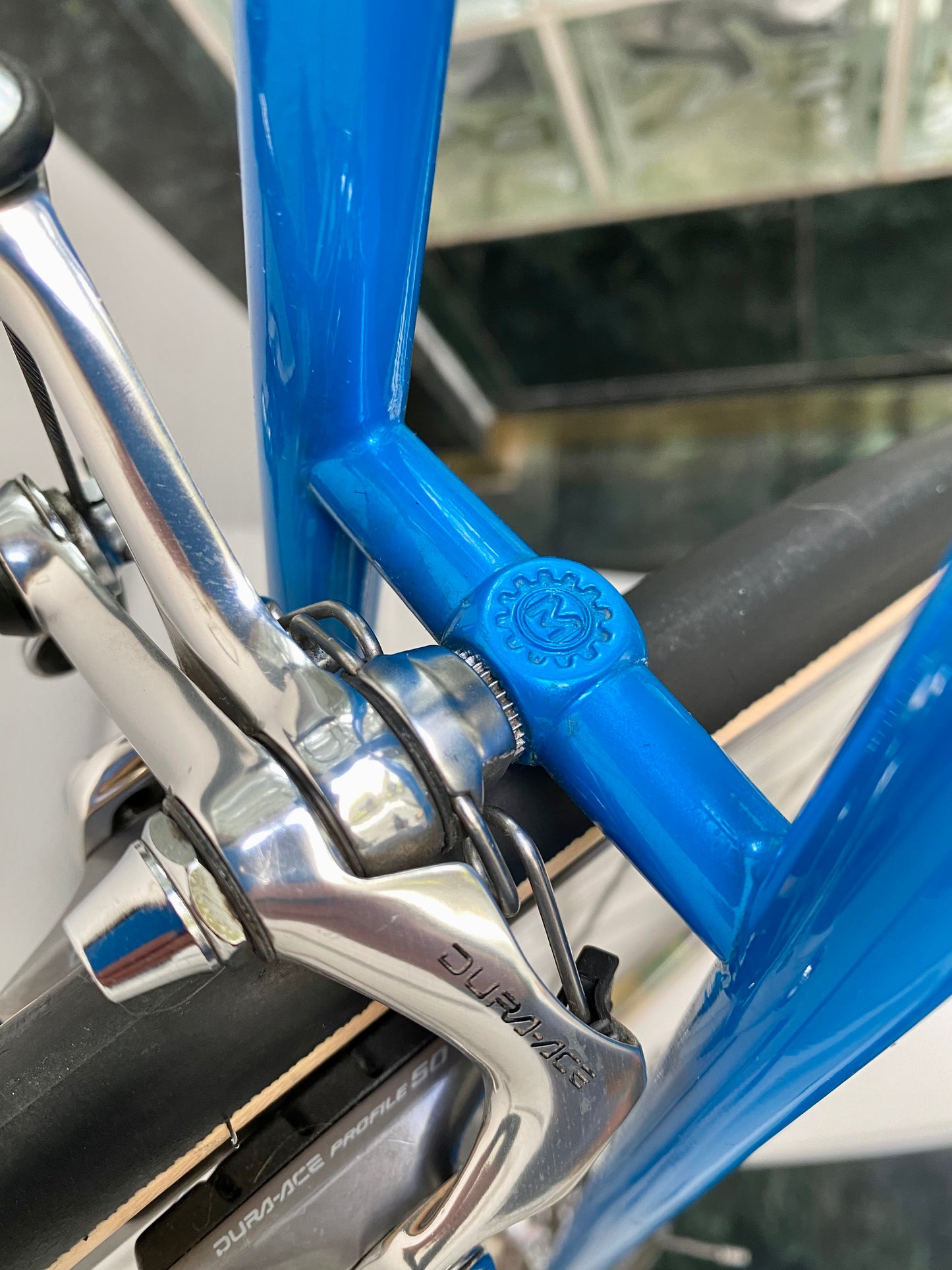 (SIZE 53.5cm) LATE-1980's TEAM MIYATA ROAD BIKE - SHIMANO DURA ACE - SPOTLESS