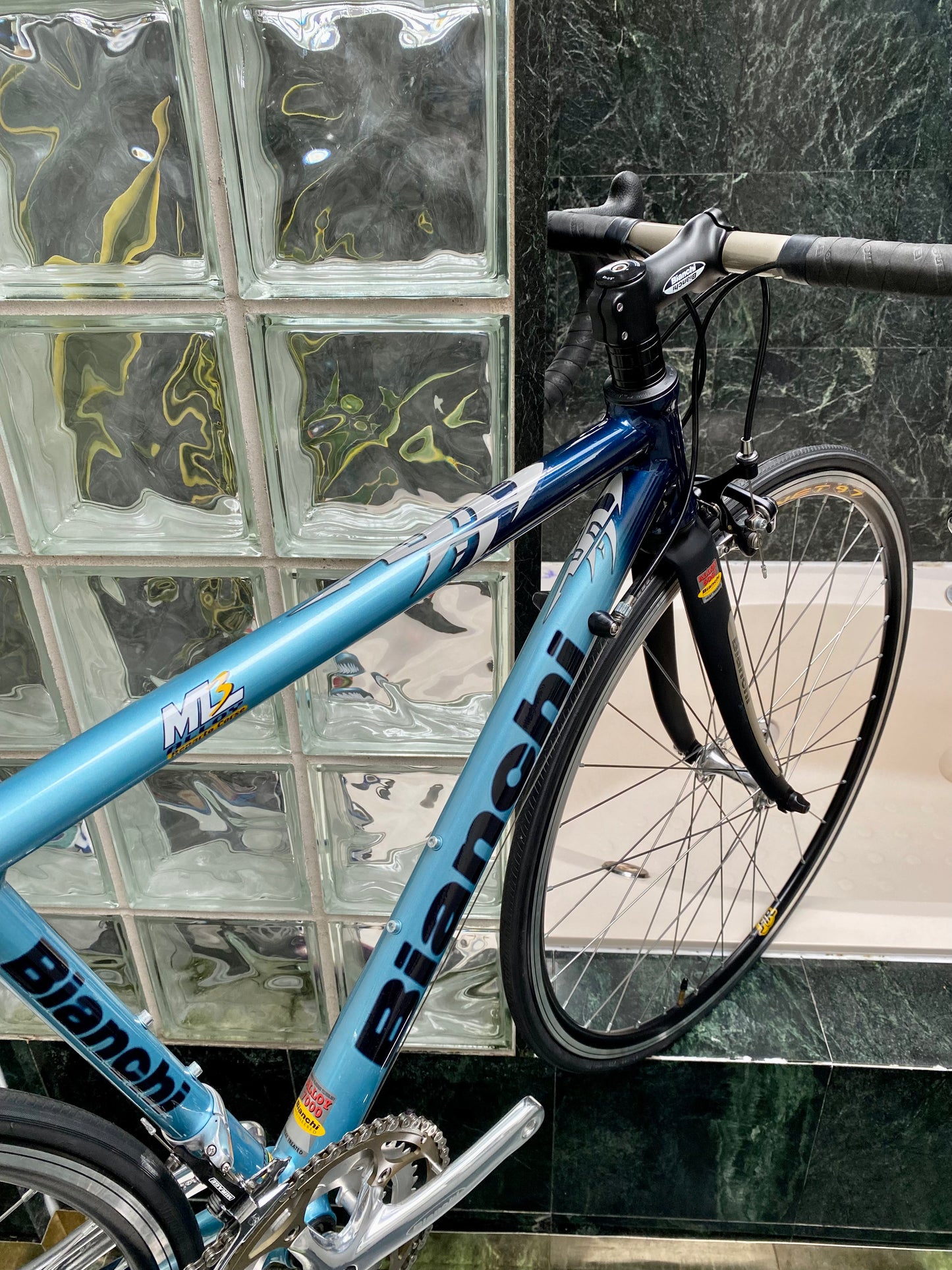 (SIZE 51cm) NOS / BRAND NEW CLASSIC BIANCHI ROAD BIKE - CAMPAGNOLO