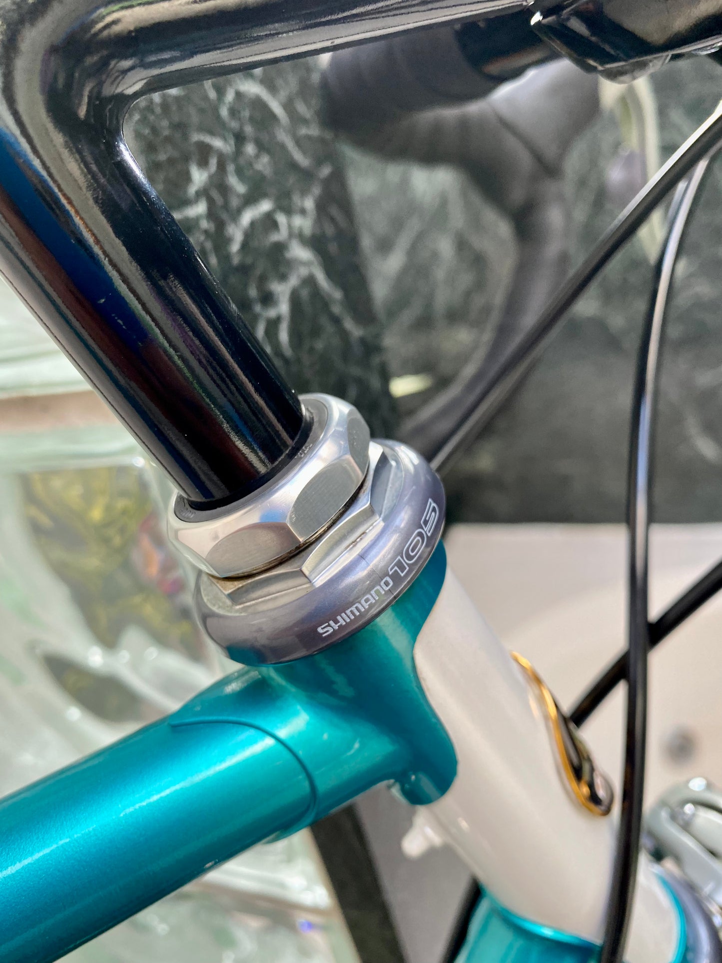 (SIZE 55cm) EARLY-1990's GARDIN ROAD BIKE - SHIMANO 105