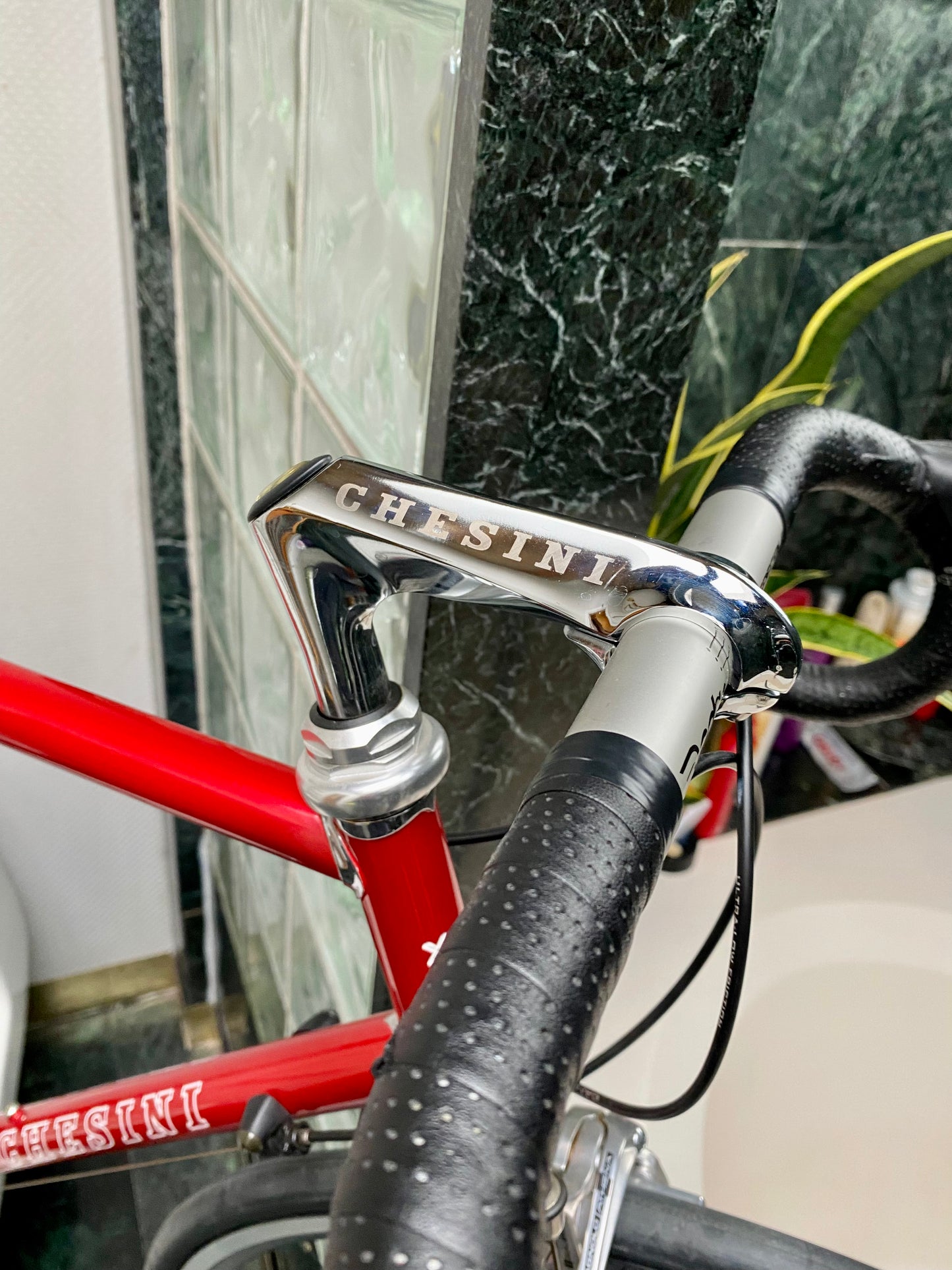 (SIZE 56cm) CHESINI X-UNO STEEL ROAD BIKE - COLUMBUS STEEL / CAMPY ATHENA 11