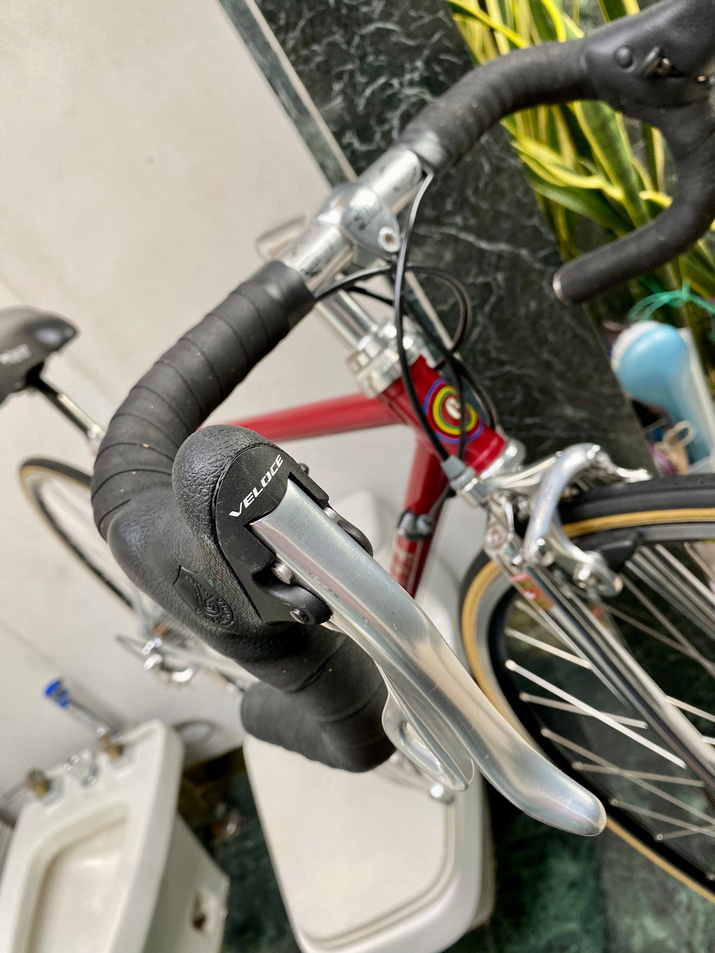 (SIZE "43cm") 1999 GIANELLA STEEL ROAD BIKE - CUSTOM BUILT - COLUMBUS SLX - CAMPY