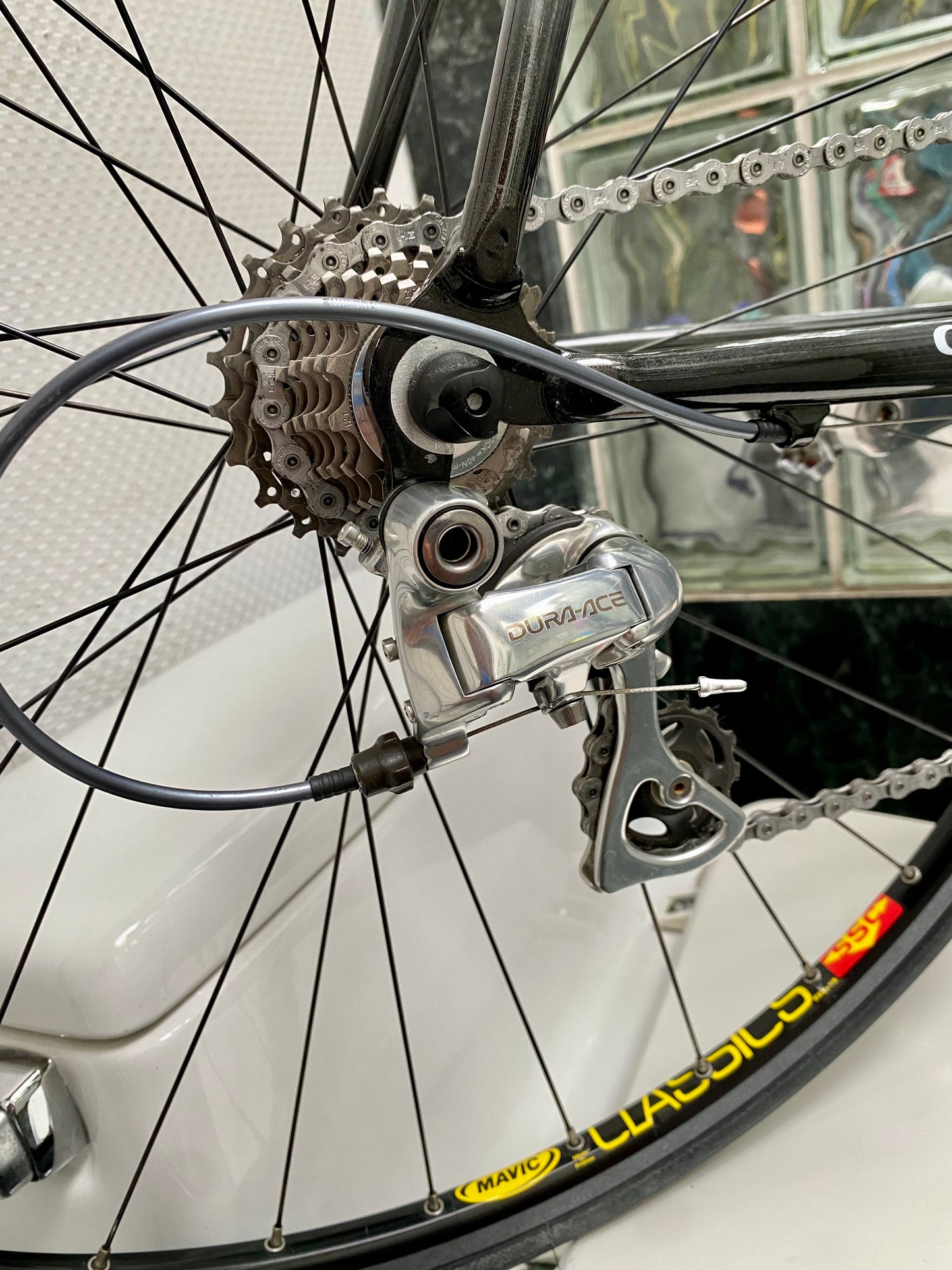 (SIZE 55cm) EARLY-2000's COLNAGO CT1 LUX TITANIO ROAD BIKE - DURA ACE - NOS