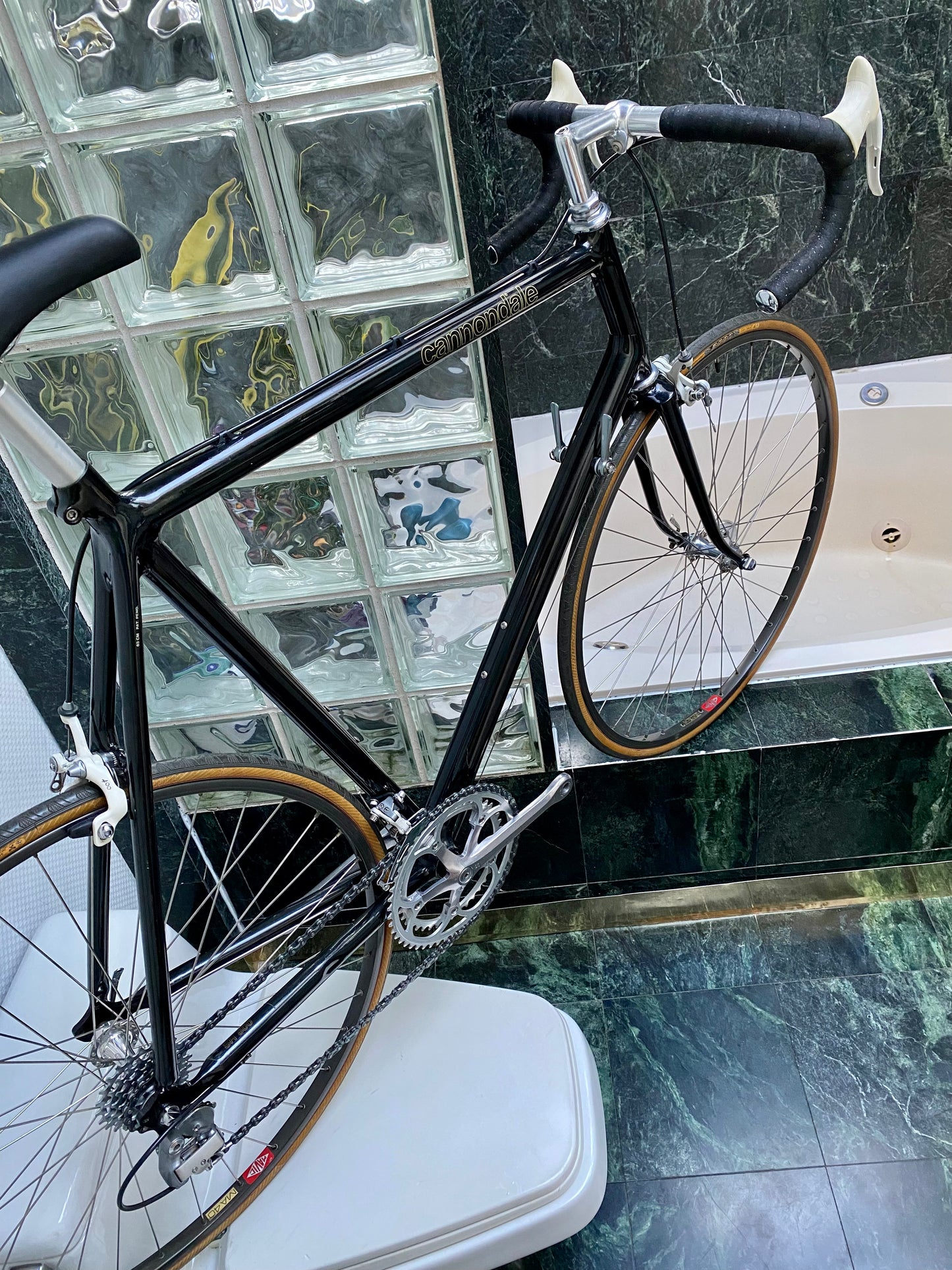 (SIZE 63cm) 1980's CANNONDALE SR 800 ROAD BIKE - SUNTOUR SUPERBE PRO - WOW!