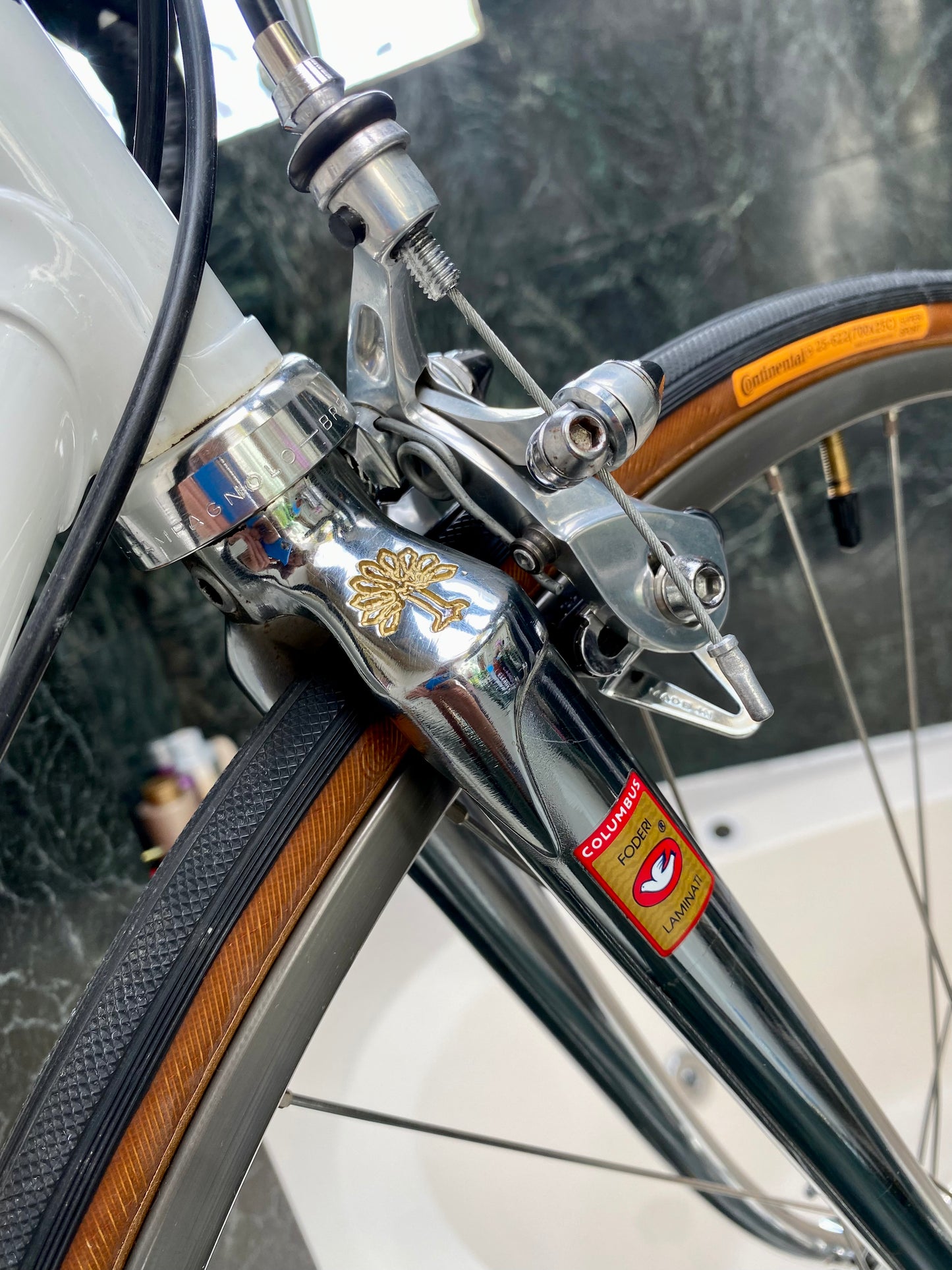 (SIZE 54cm) EARLY-1990's CUSTOM CRAMEROTTI ROAD BIKE - CAMPAGNOLO CHORUS - SPOTLESS