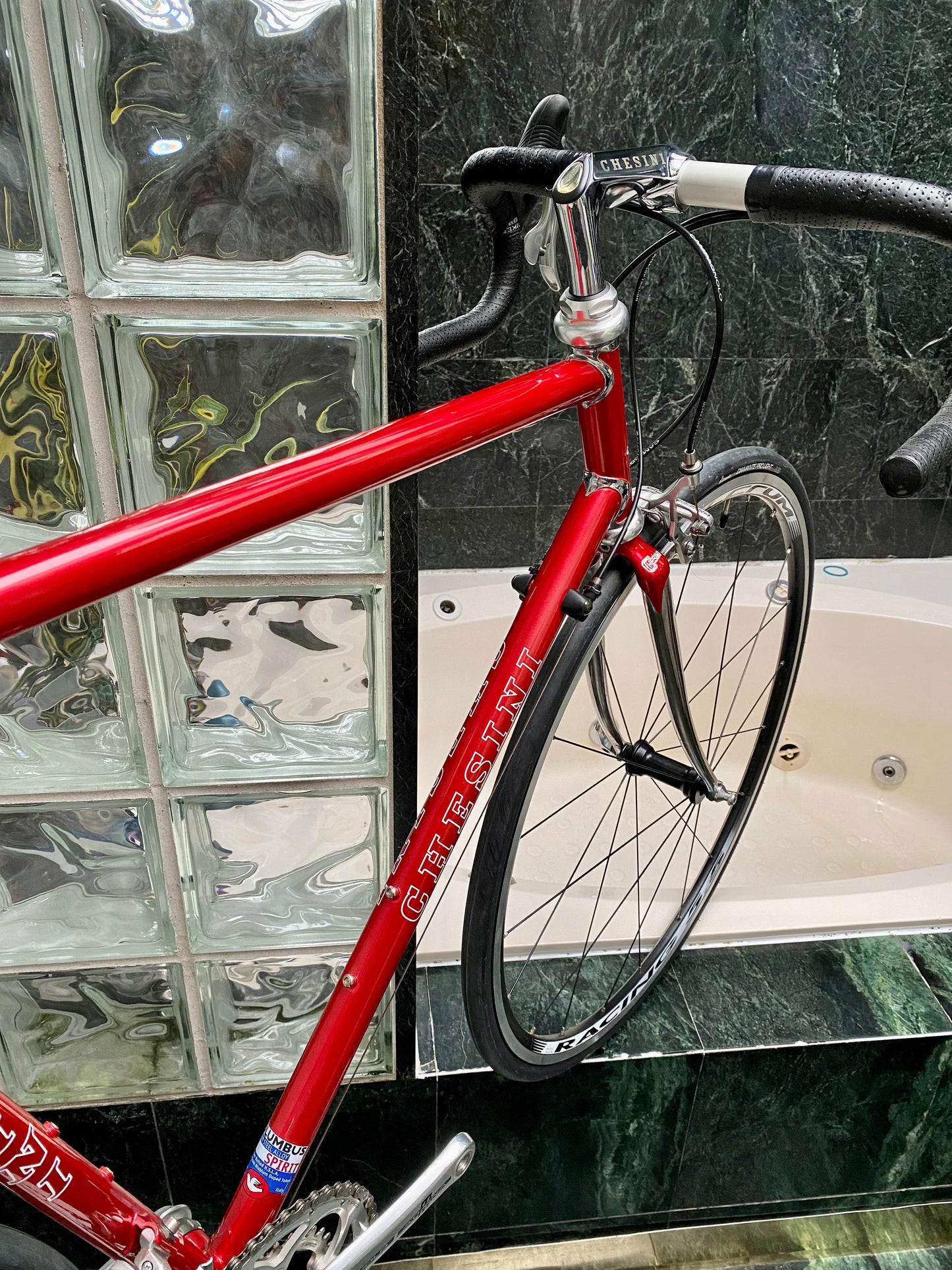 (SIZE 56cm) CHESINI X-UNO STEEL ROAD BIKE - COLUMBUS STEEL / CAMPY ATHENA 11