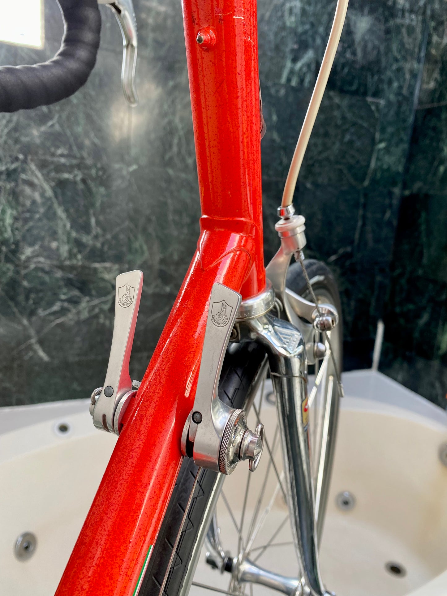 (SIZE 59cm) 1980's MIELE LATINA ROAD BIKE - CAMPAGNOLO ATHENA - COLUMBUS SL