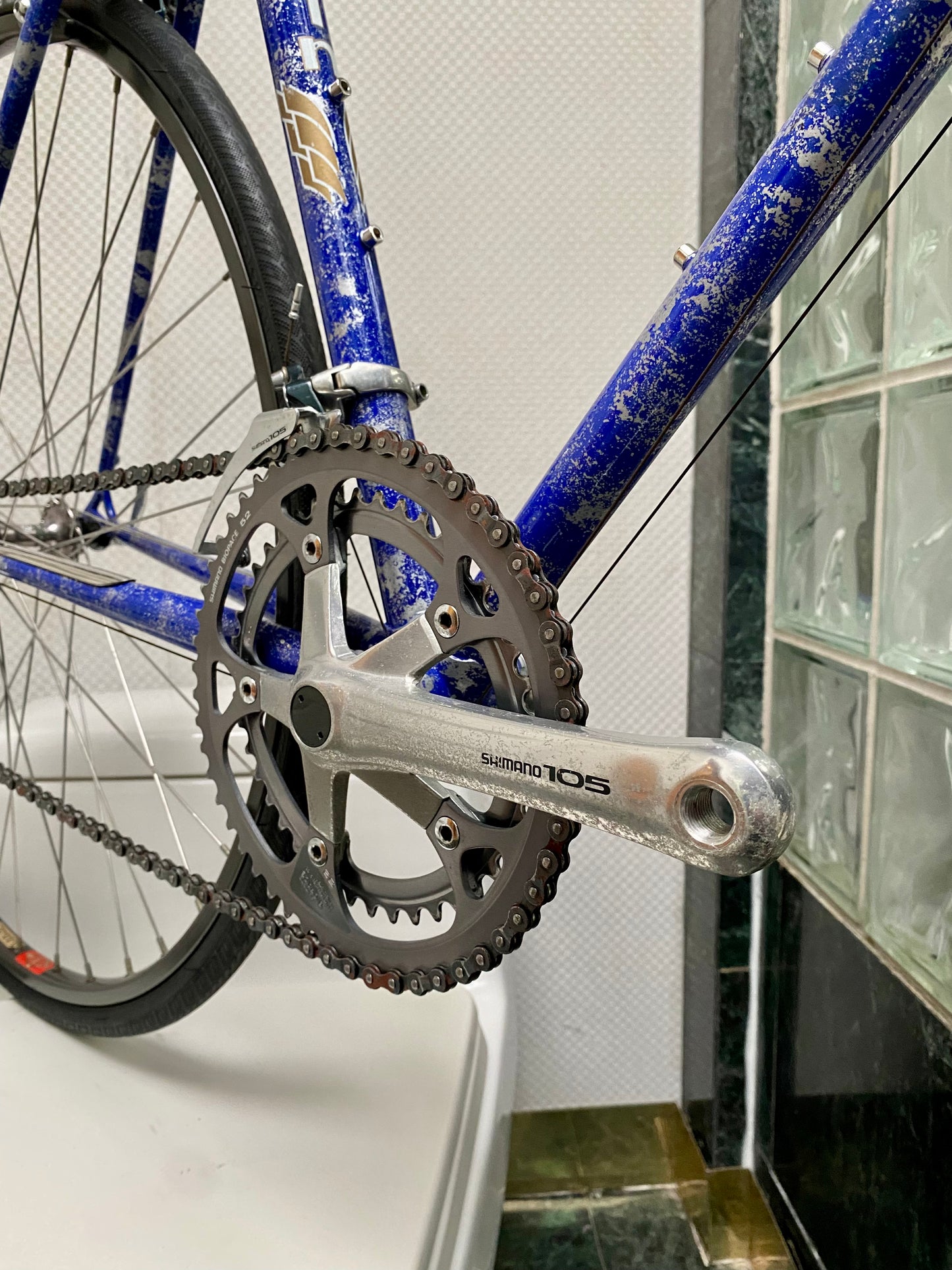 (SIZE 51cm) 1980's GARDIN ROAD BIKE - SHIMANO 105 - MAVIC - COLUMBUS