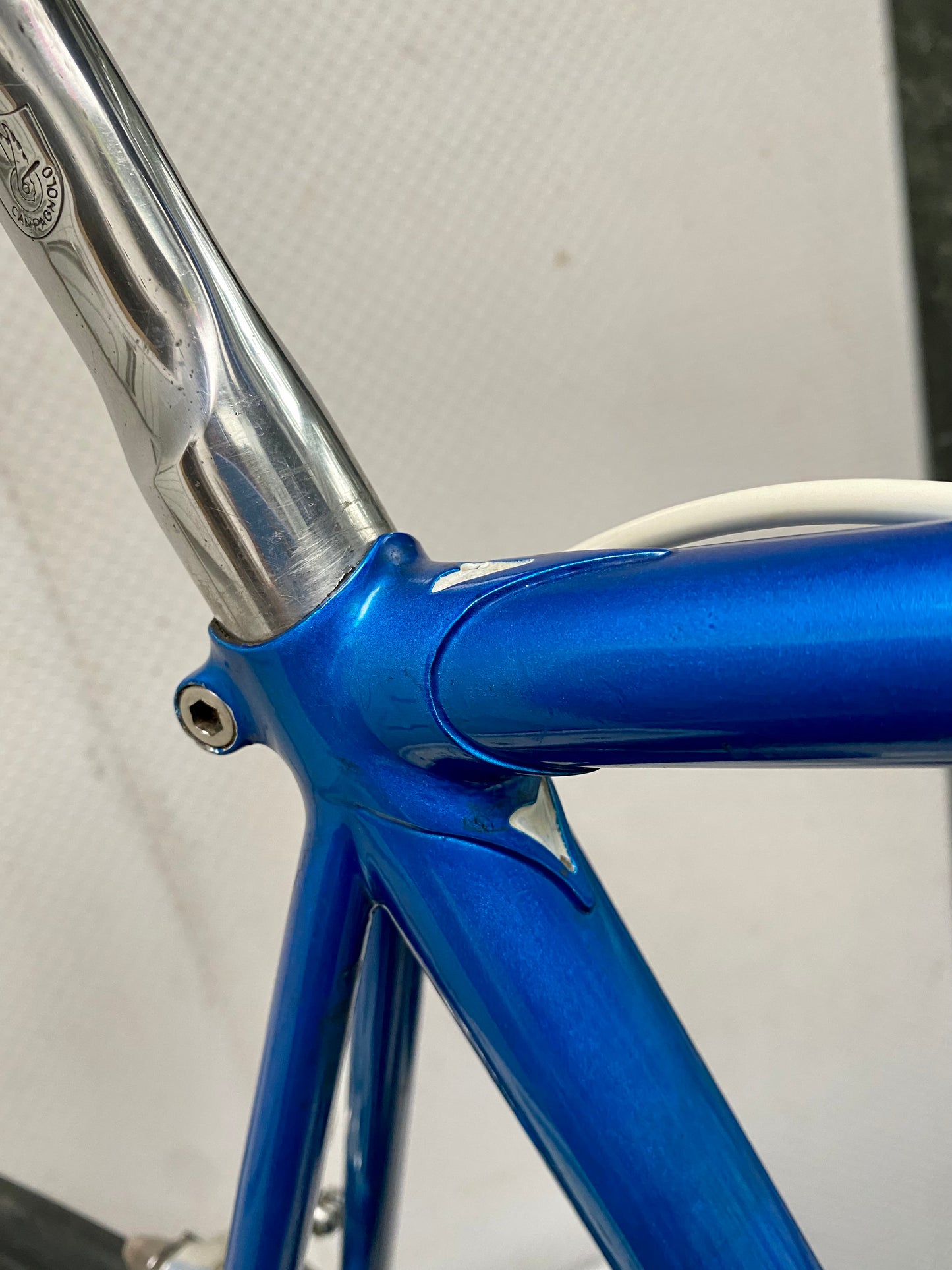 (SIZE 57cm) 1980's HARRY QUINN ROAD BIKE - BUILT BY TERRY DOLAN - CAMPAGNOLO ATHENA