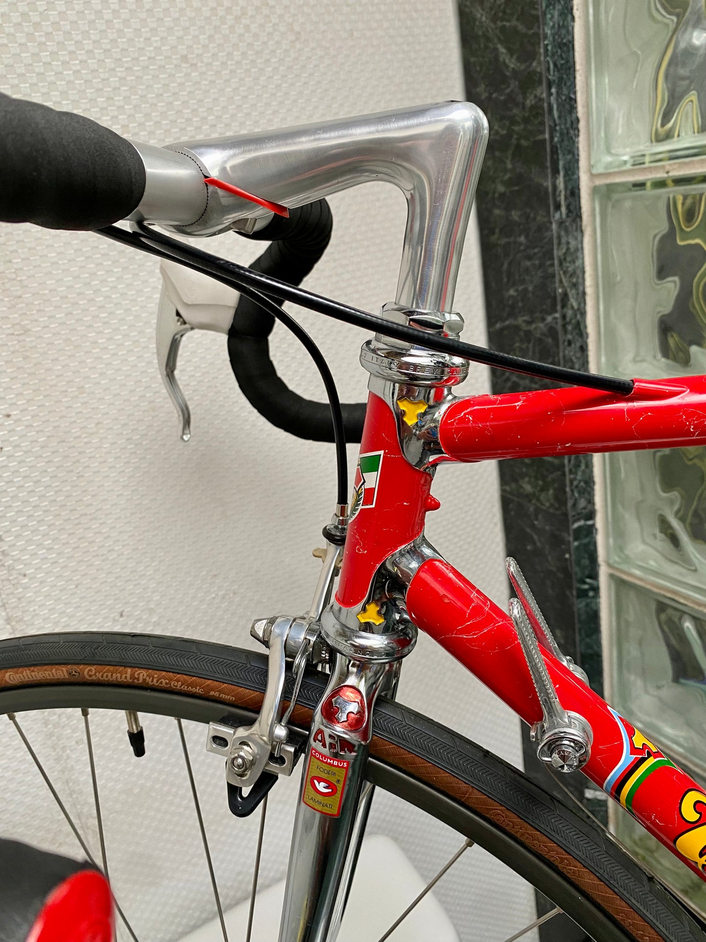 (SIZE 53cm) 1980's TOMMASINI SUPER PRESTIGE ROAD BIKE - CAMPAGNOLO SUPER RECORD - COLUMBUS SLX