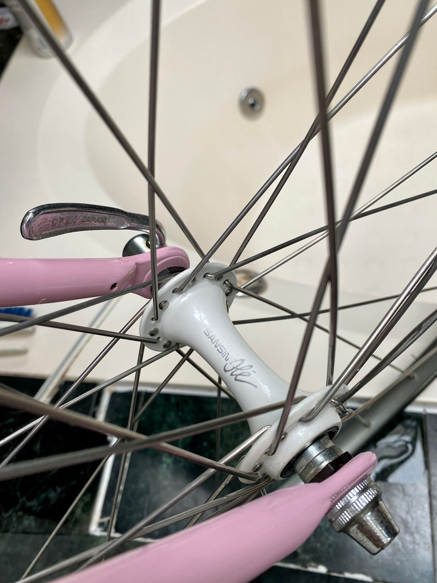 (SIZE 57cm) 1980's MIELE "CLASSICA" ROAD BIKE - LIKE NEW - PINK!