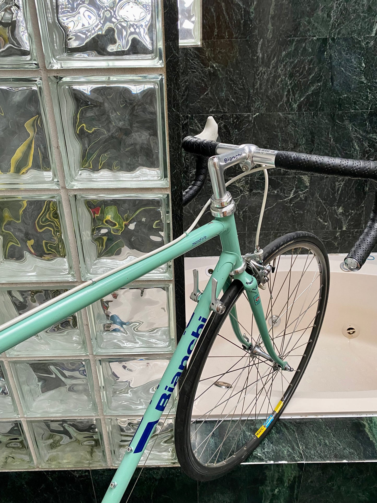 (SIZE 54cm) 1980's BIANCHI MONDIALE ROAD BIKE - CAMPAGNOLO CHORUS
