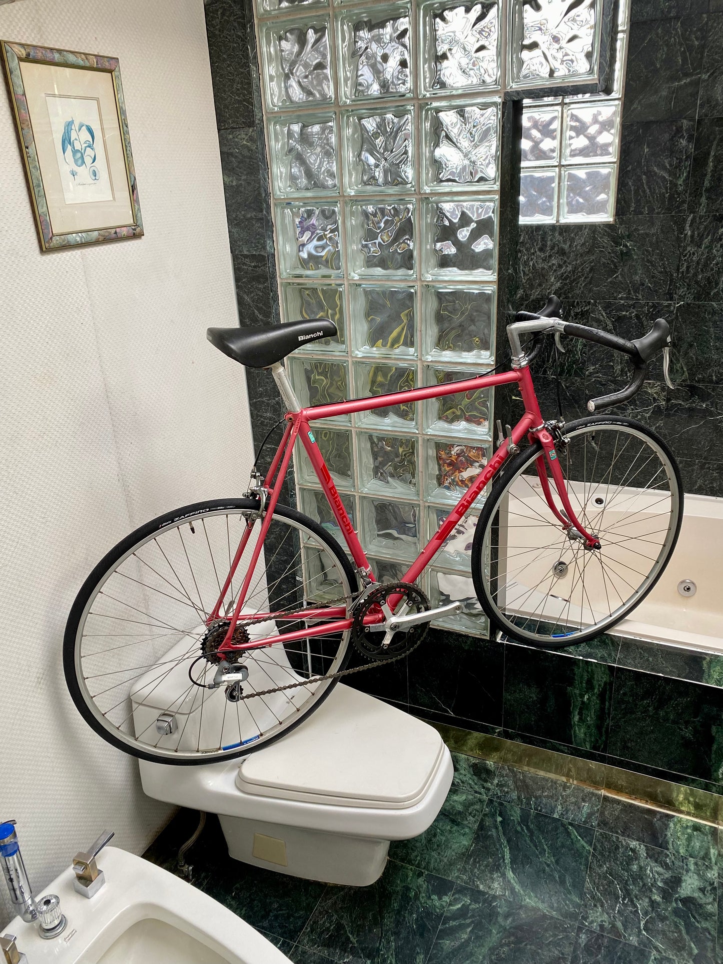 (SIZE 58cm) BIANCHI SQUADRA ROAD BIKE - MADE IN ITALY - COLUMBUS