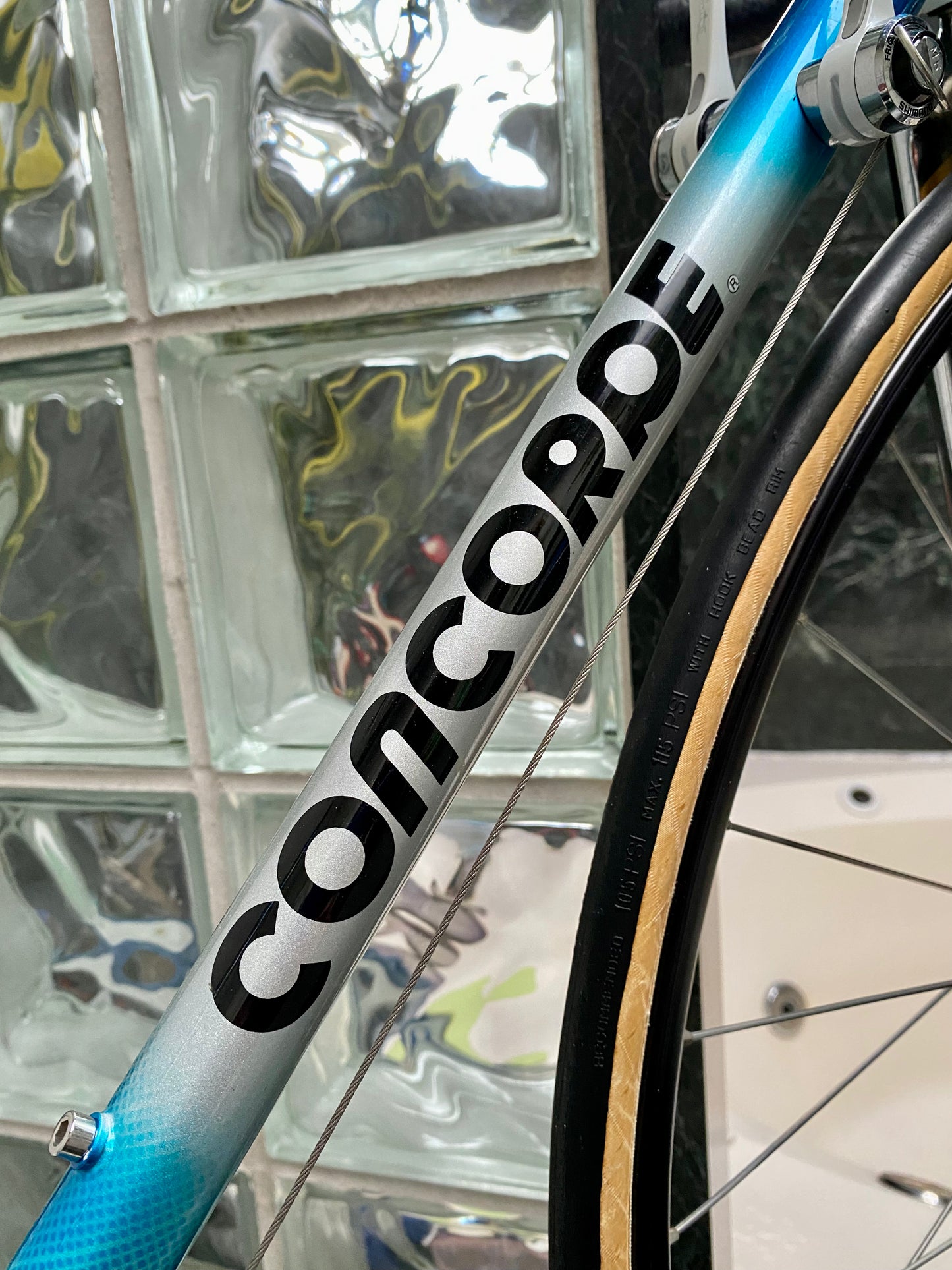 (SIZE 54cm) 1980's CONCORDE ASTORE ROAD BIKE - SHIMANO SANTE - COLUMBUS