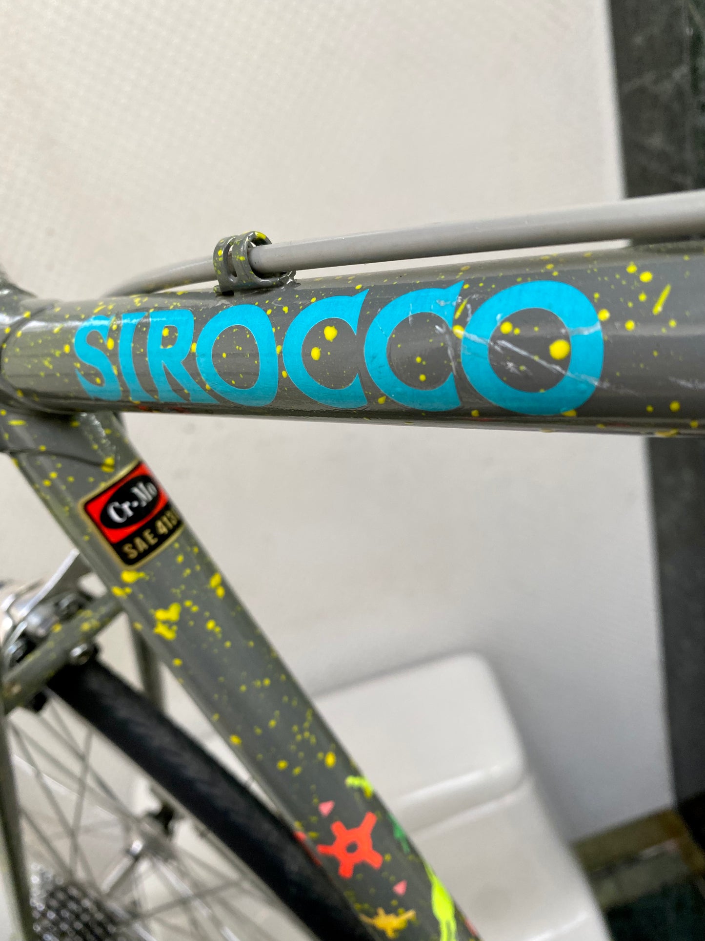 (SIZE 53cm) 1980's STEVE BAUER SIROCCO ROAD BIKE - FUN PAINT!