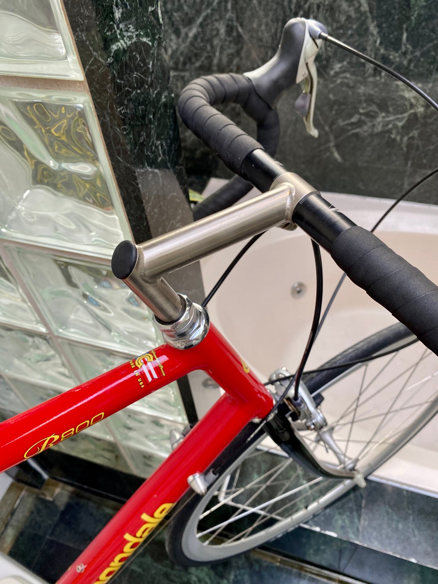 (SIZE 66cm / XXXL) 1990's CANNONDALE R800 ROAD BIKE - SHIMANO 105