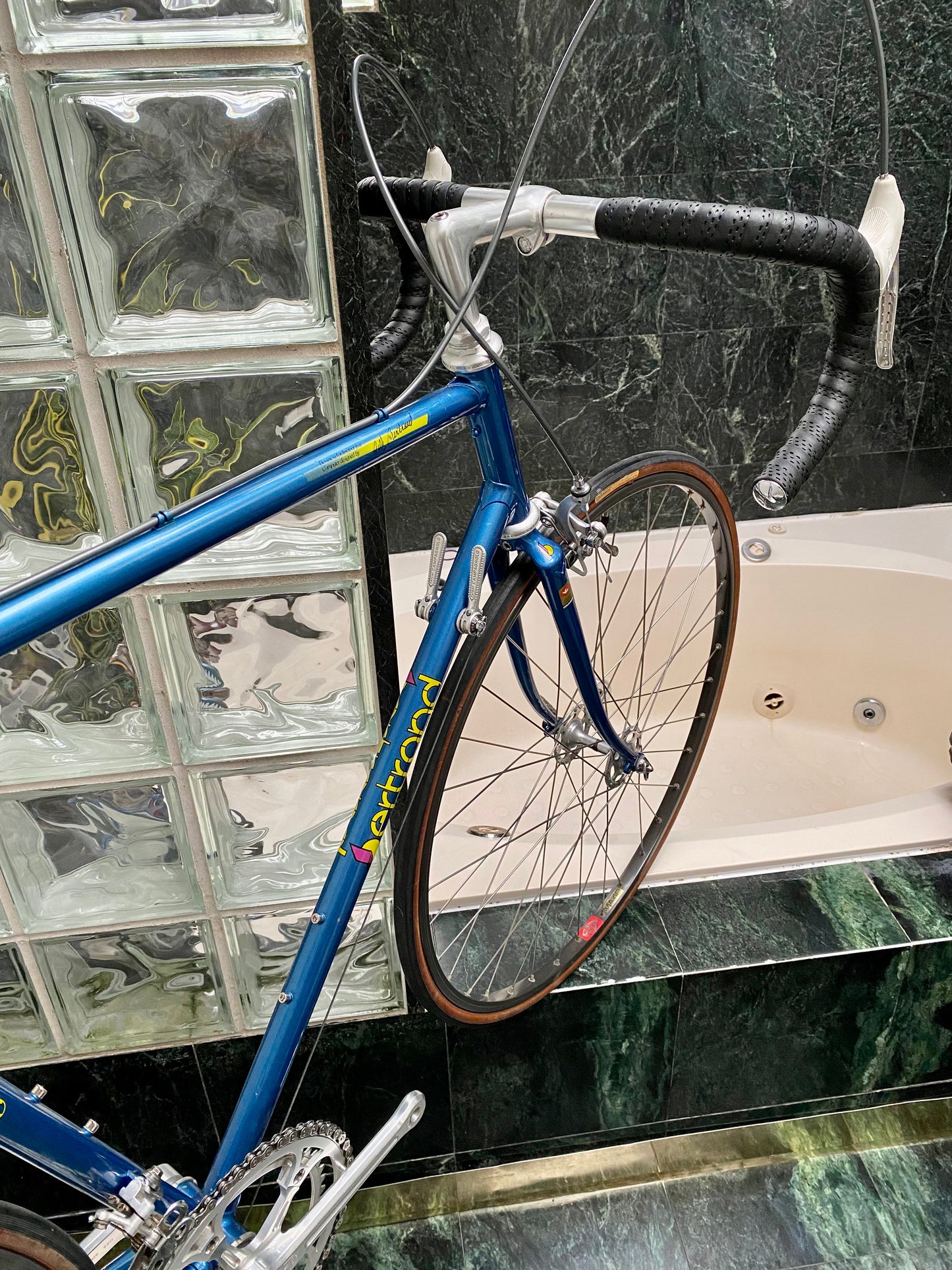 (SIZE 57cm) 1980's BERTRAND ROAD BIKE - CAMPAGNOLO - COLUMBUS SL