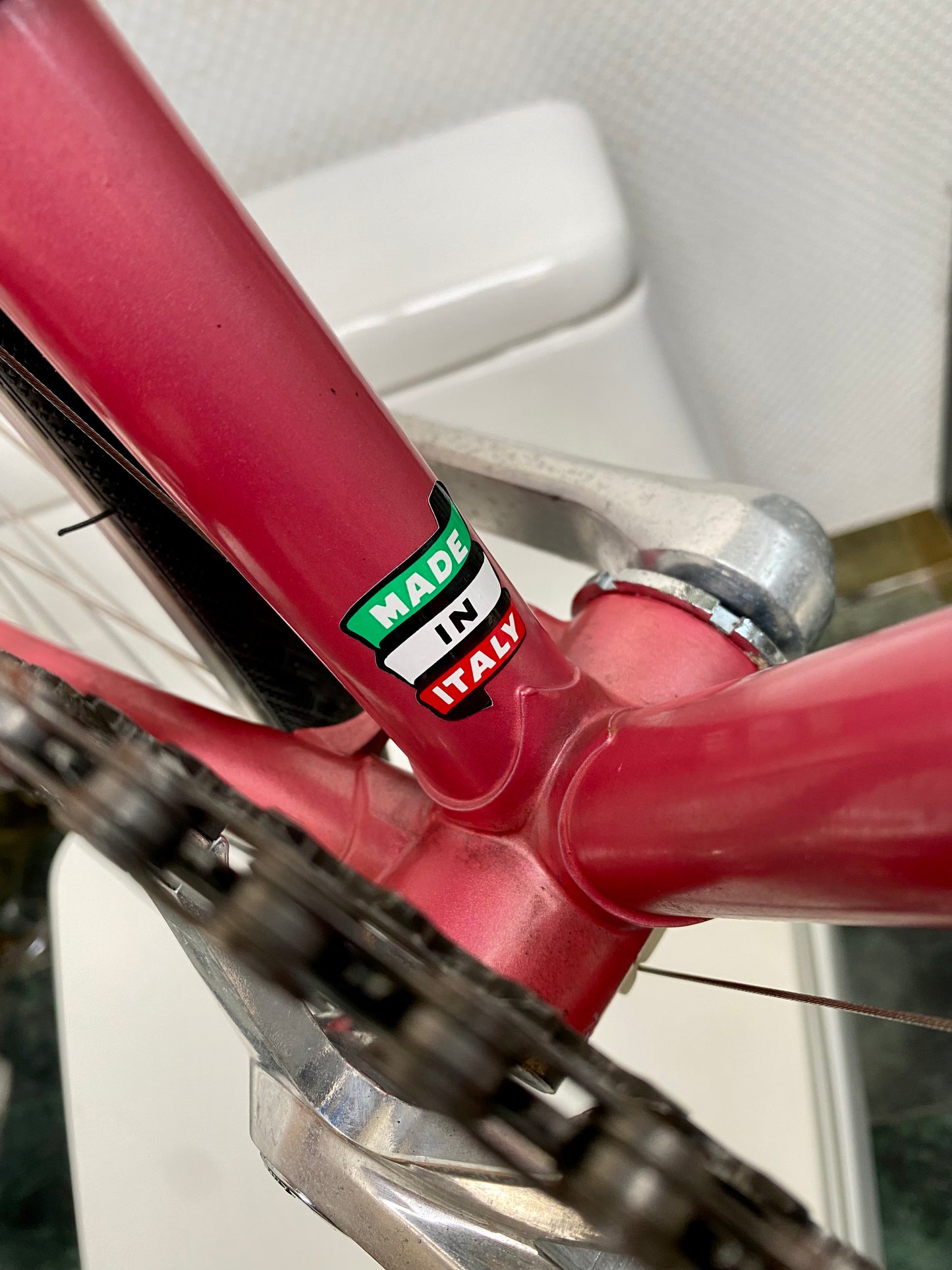 (SIZE 58cm) BIANCHI SQUADRA ROAD BIKE - MADE IN ITALY - COLUMBUS