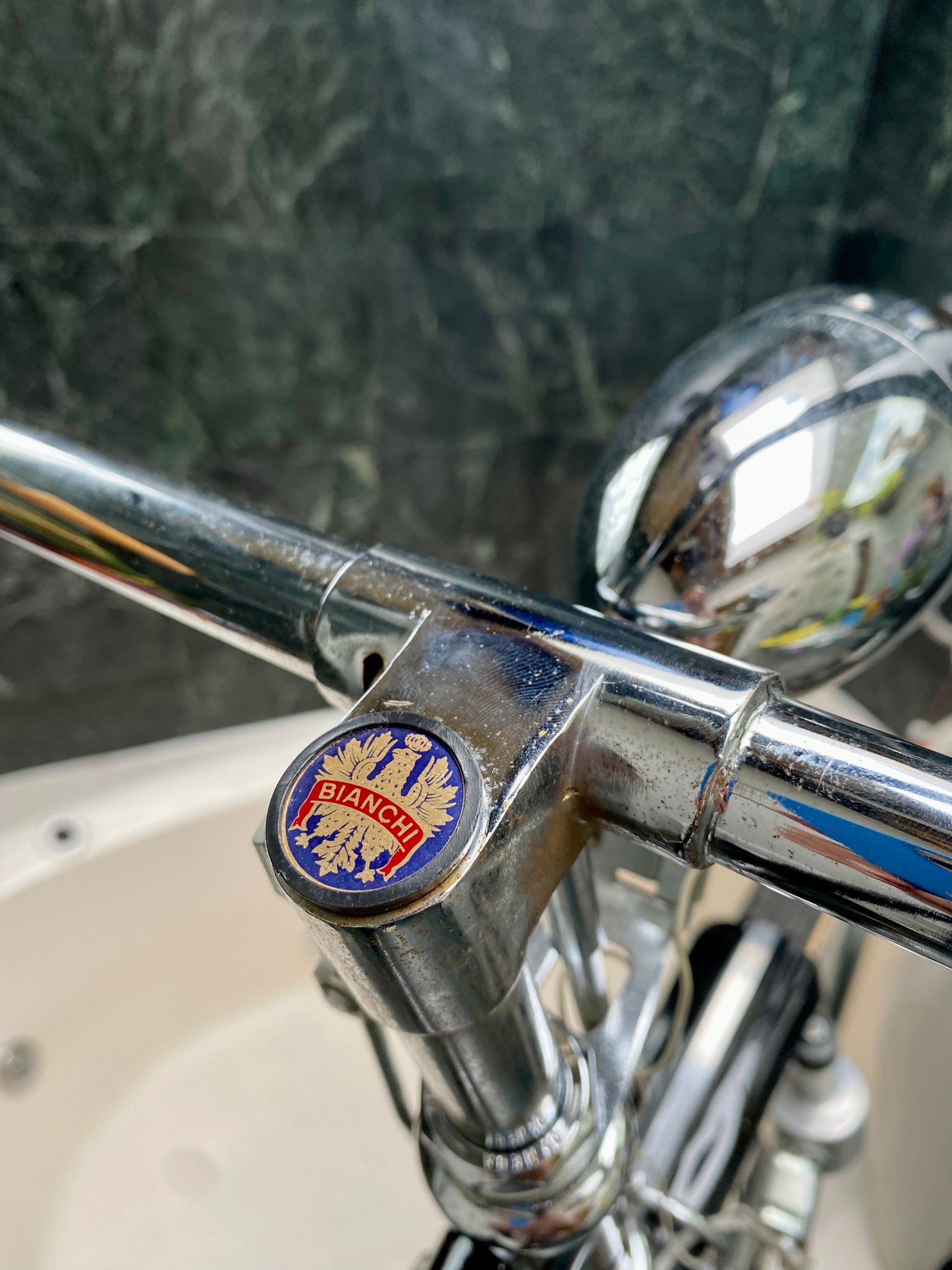 (ONE SIZE) 1980's BIANCHI CRUISER BIKE - ROD BRAKES - MADE IN ITALY