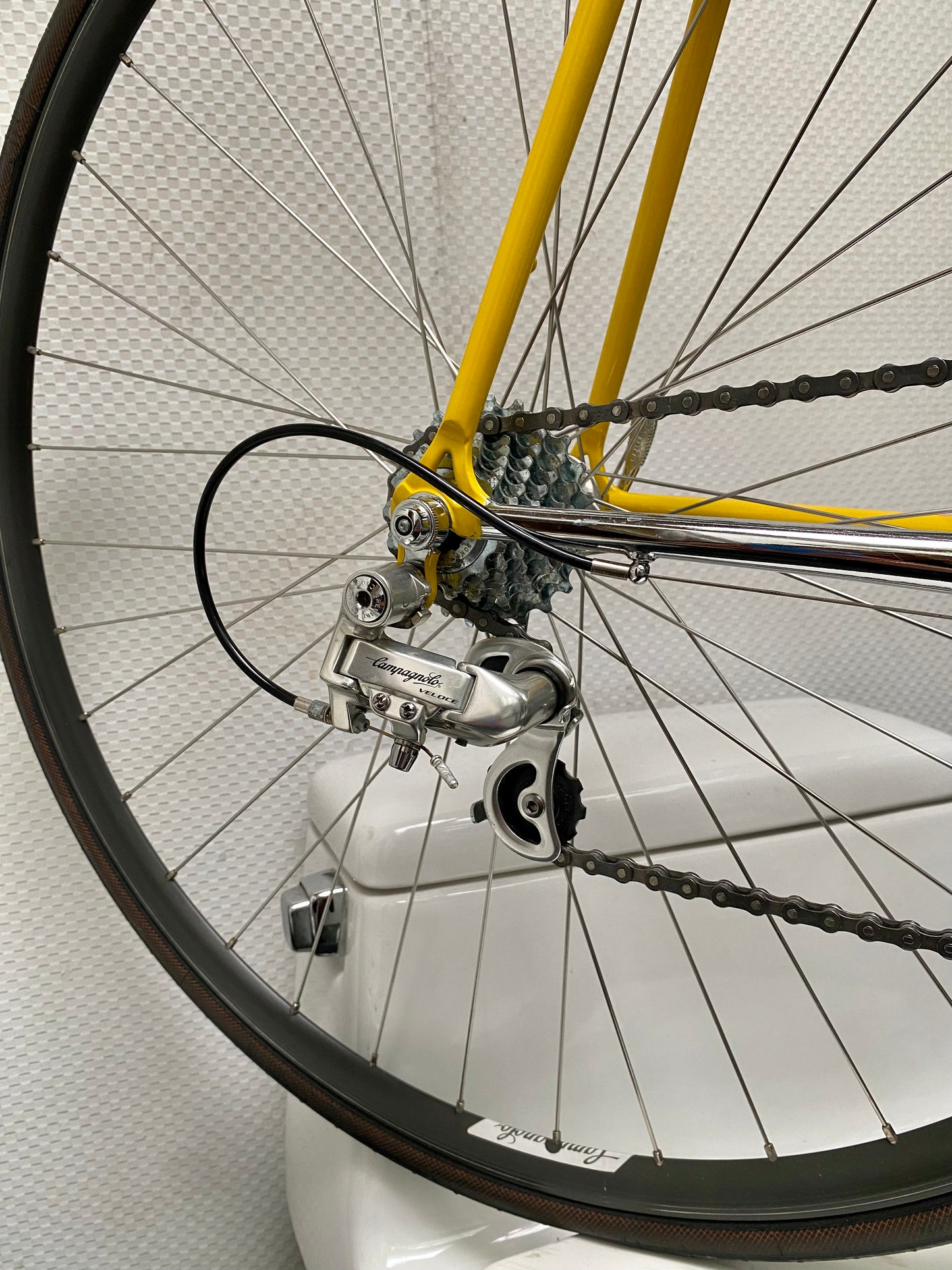 (SIZE 60cm) 1990's MARINONI ROAD BIKE - COLUMBUS EL EXTRA LIGHT - CAMPAGNOLO - ABSOLUTELY SPOTLESS!