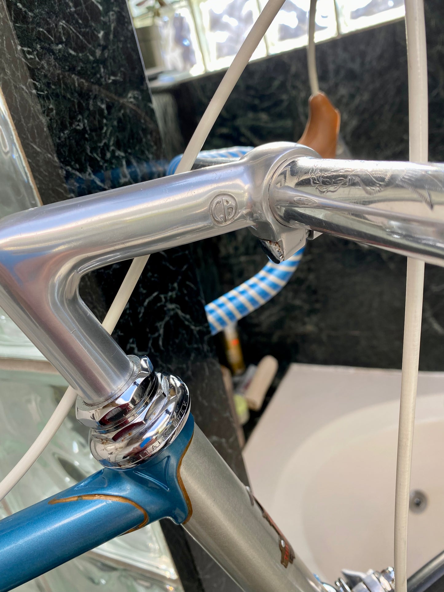 (SIZE 59cm) 1970's PROFESSIONAL ROAD BIKE - ALL ORIGINAL - CAMPAGNOLO GROUPSET