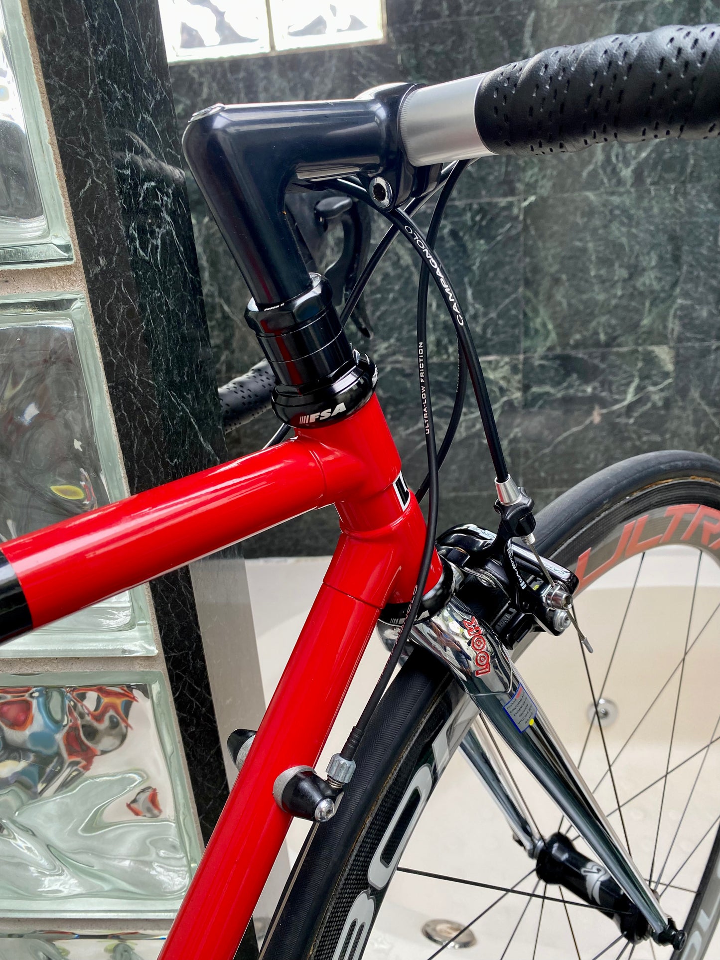 (SIZE 53cm) 1990 CUSTOM "LOOK" NEO-RETRO BUILD - ULTRA SPECIAL - CAMPAGNOLO CHORUS