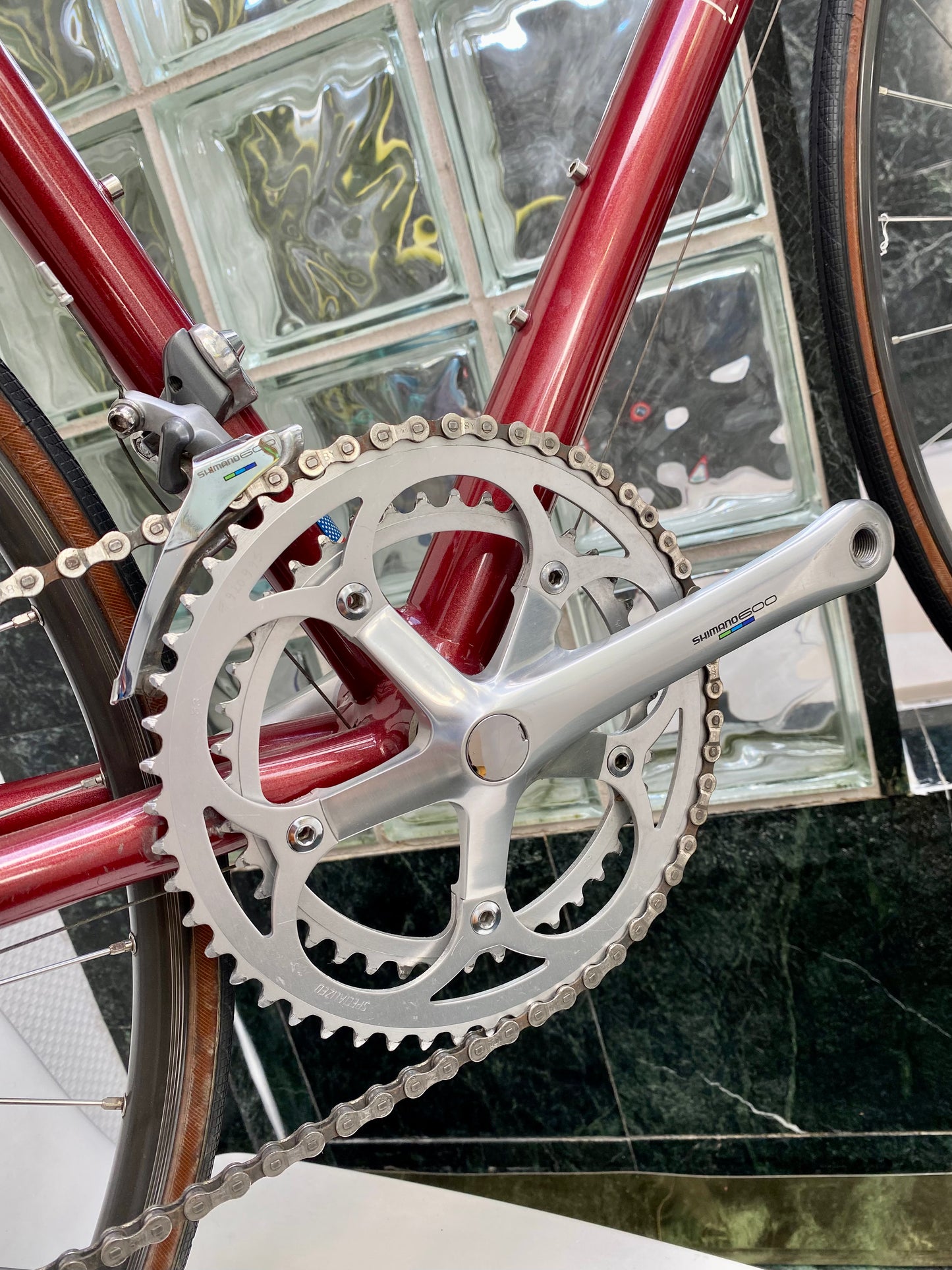 (SIZE 56cm) 1980's KLEIN QUANTUM ROAD BIKE - SHIMANO 600 - SPOTLESS - RARE