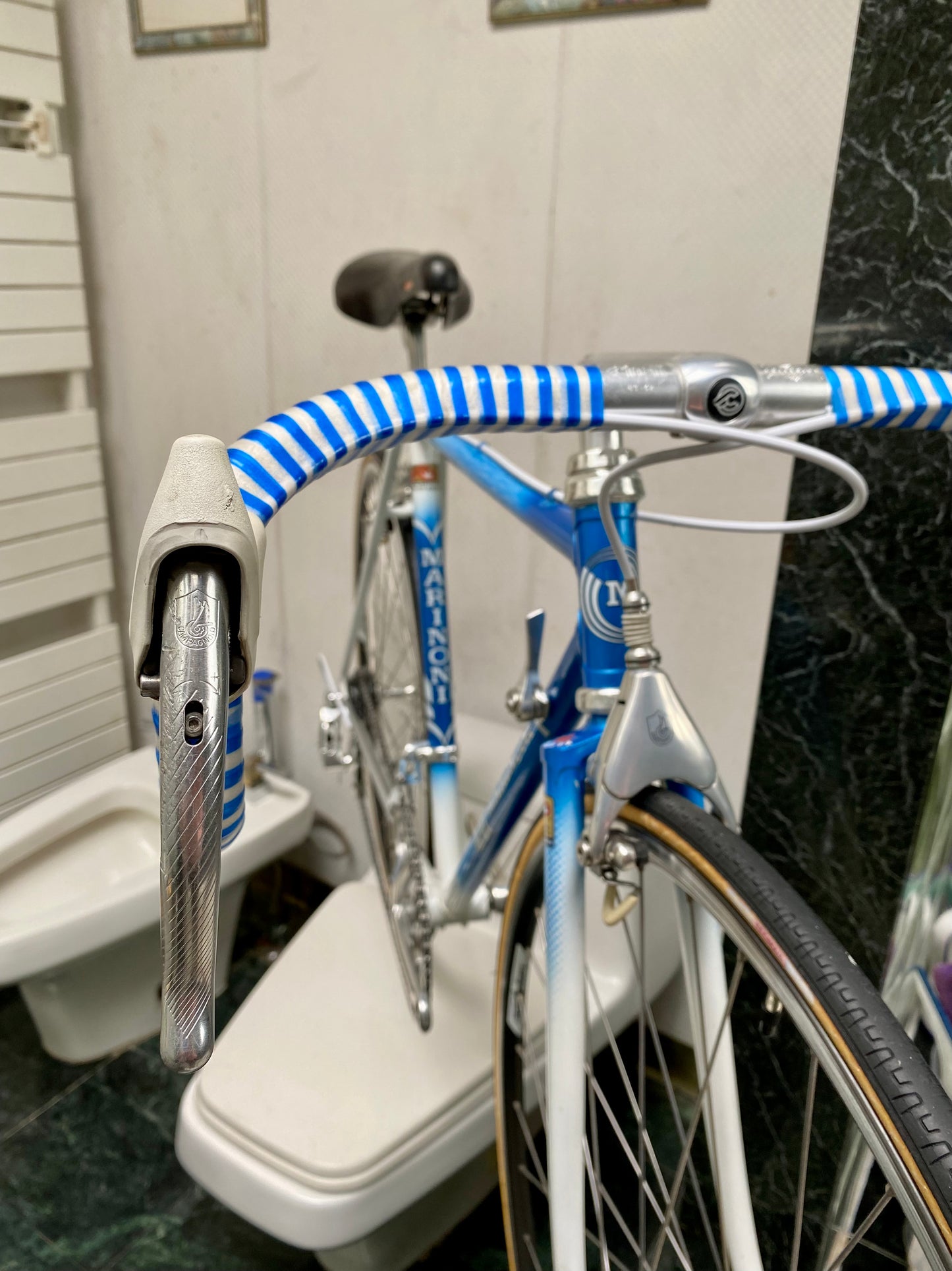 (SIZE 51cm) 1980's MARINONI SPECIAL ROAD BIKE - CAMPAGNOLO C-RECORD DELTA GROUPSET