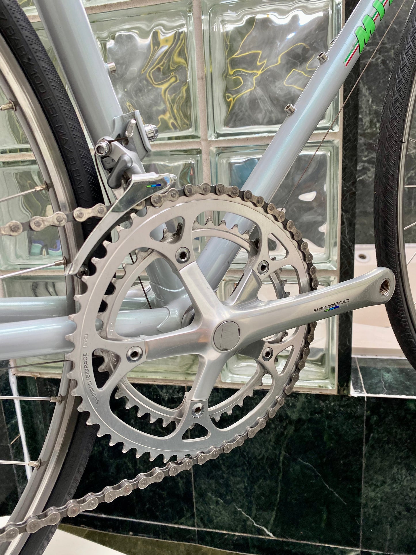 (SIZE 55cm) 1980's MIELE GARA ROAD BIKE - SHIMANO 600 - COLUMBUS STEEL