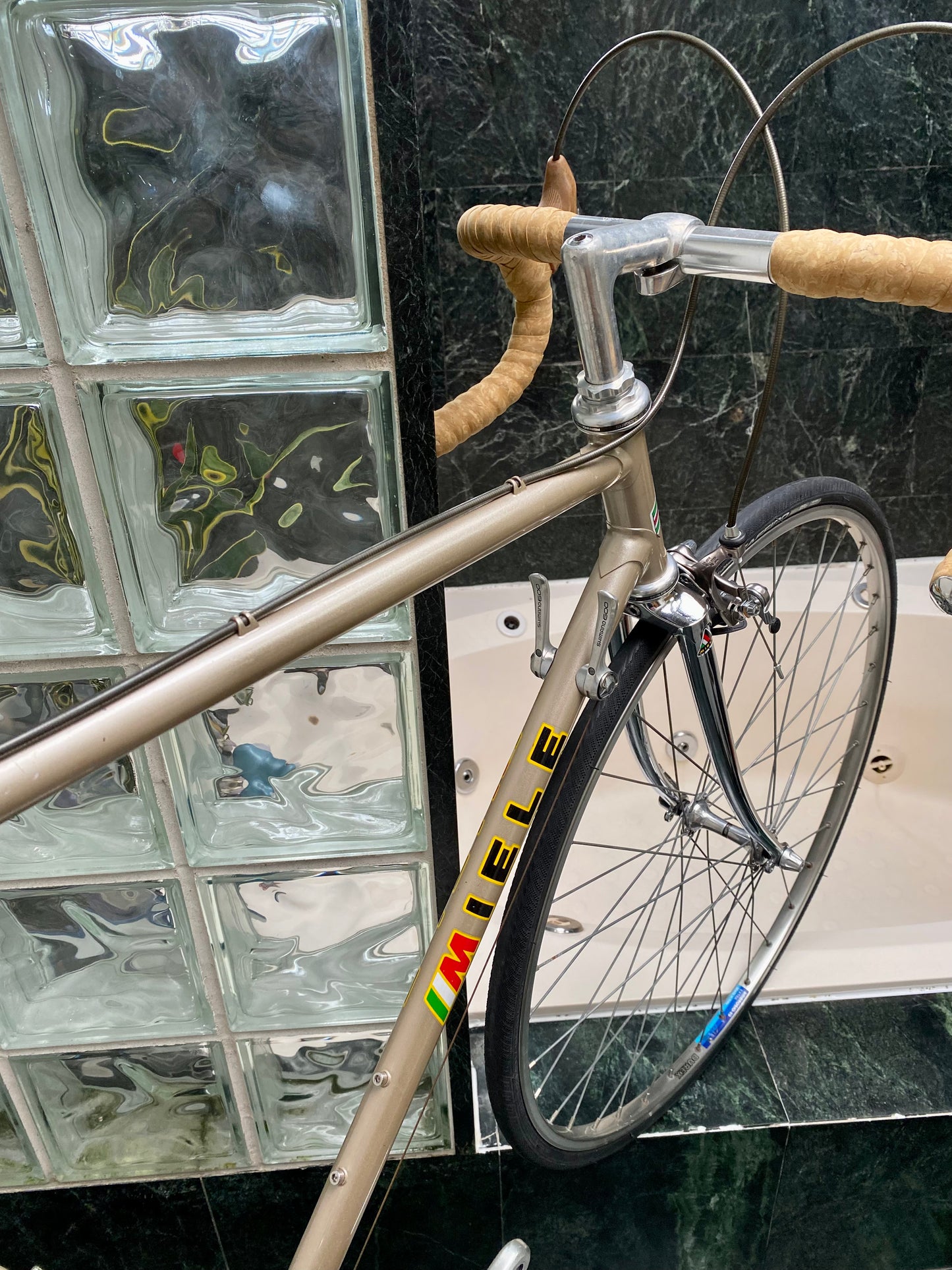 (SIZE 53cm) 1980's MIELE ROAD BIKE - SHIMANO 600