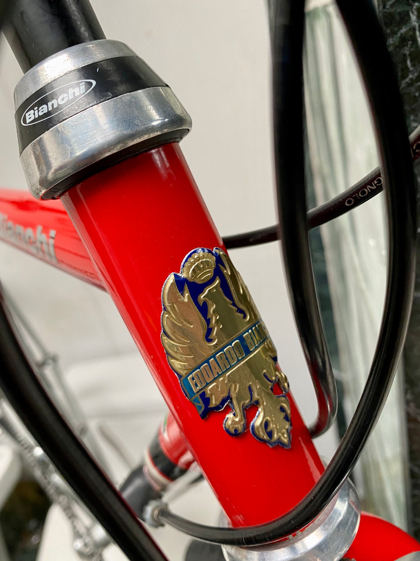 (SIZE 53cm) 1990's BIANCHI CAMPIONE ROAD BIKE - CAMPAGNOLO